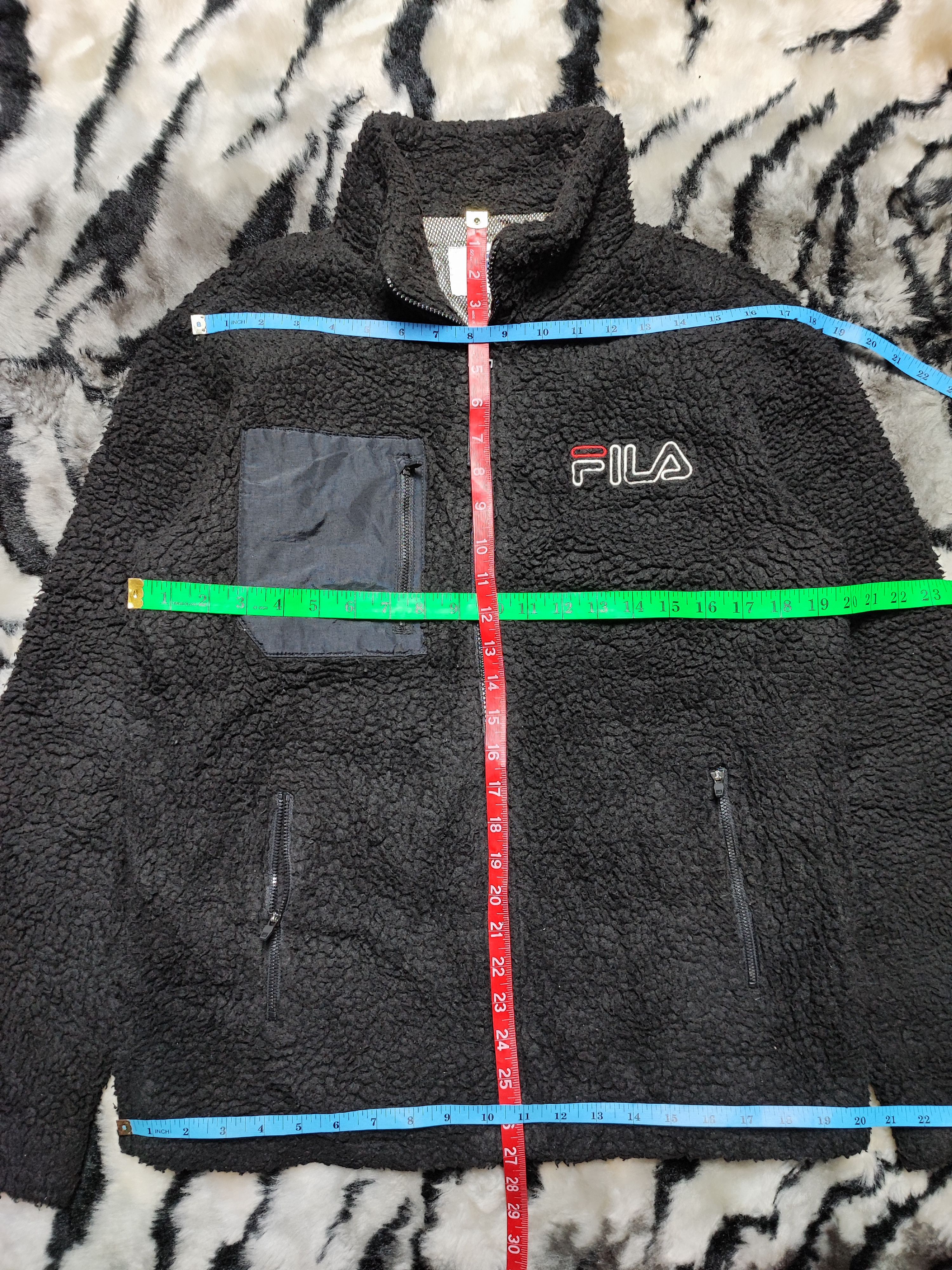 Fila Fila Zip Up Fleece Sherpa Size US XL / EU 56 / 4 - 8 Thumbnail