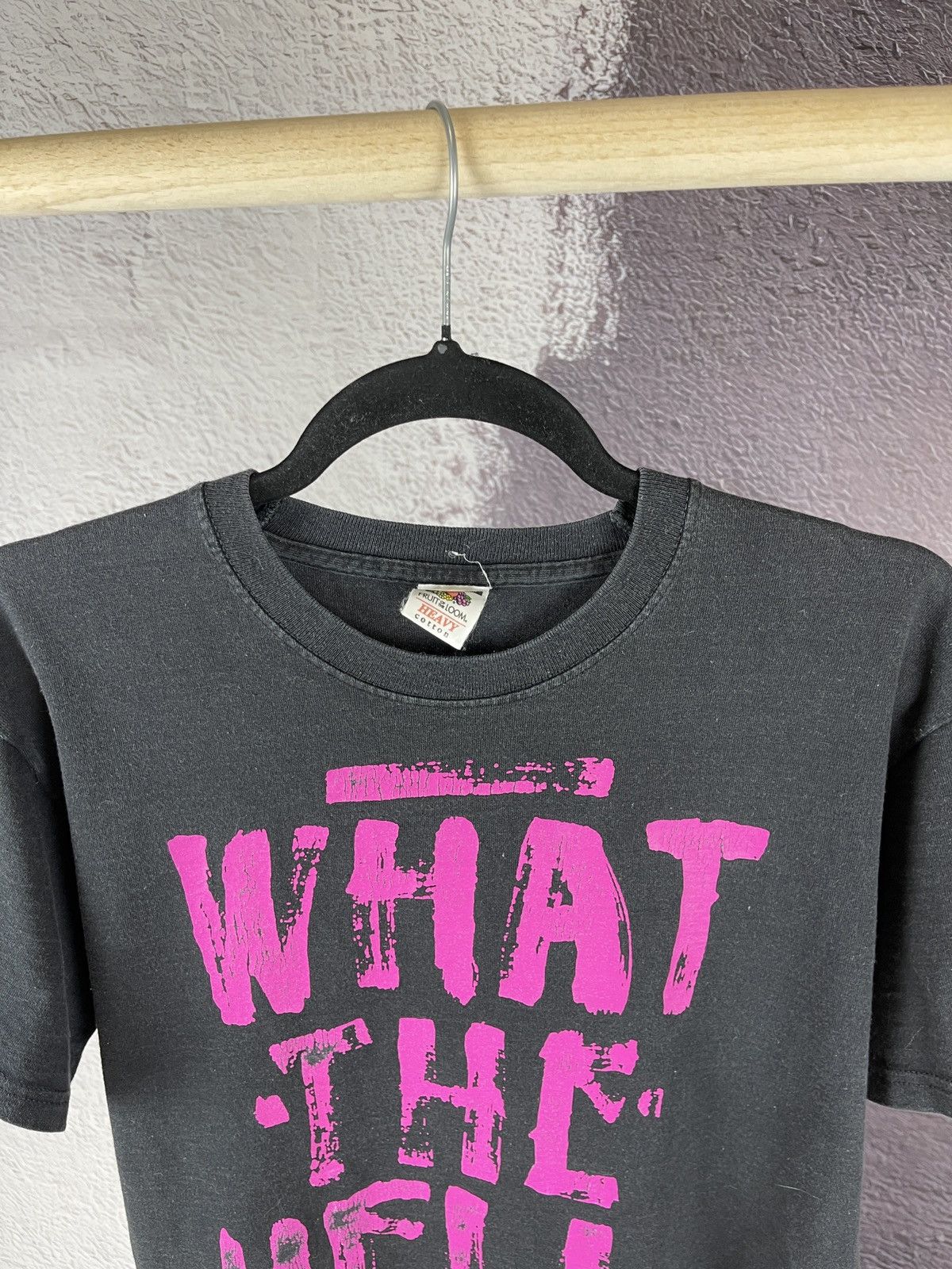 Fruit Of The Loom × Vintage FOTL vintage y2k Avril Lavigne What the Hell tee shirt Size US M / EU 48-50 / 2 - 6 Thumbnail