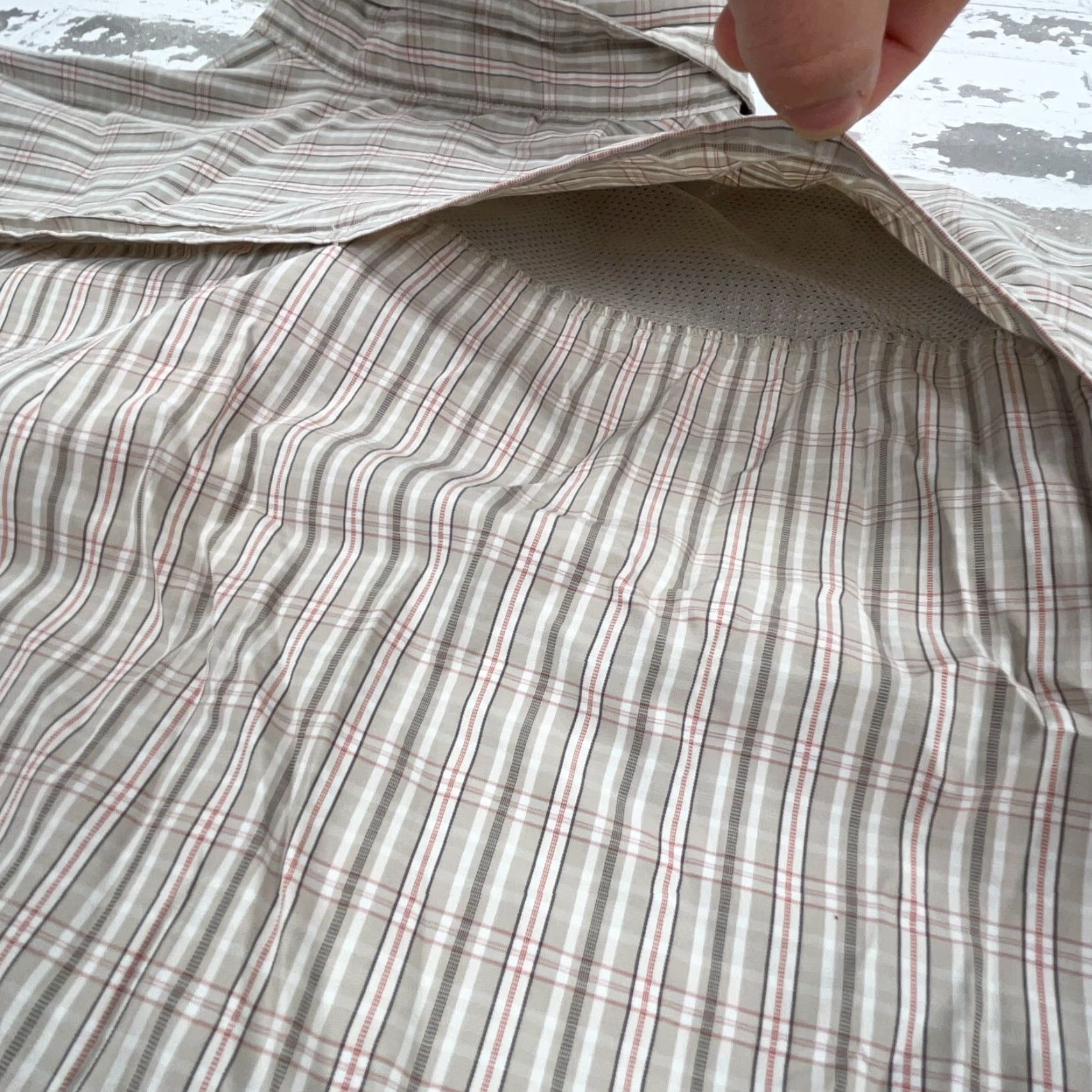 Eddie Bauer Eddie Bauer Shirt Men XL Tan Plaid Button Up Camp Outdoors Performance Vented Size US XL / EU 56 / 4 - 6 Thumbnail