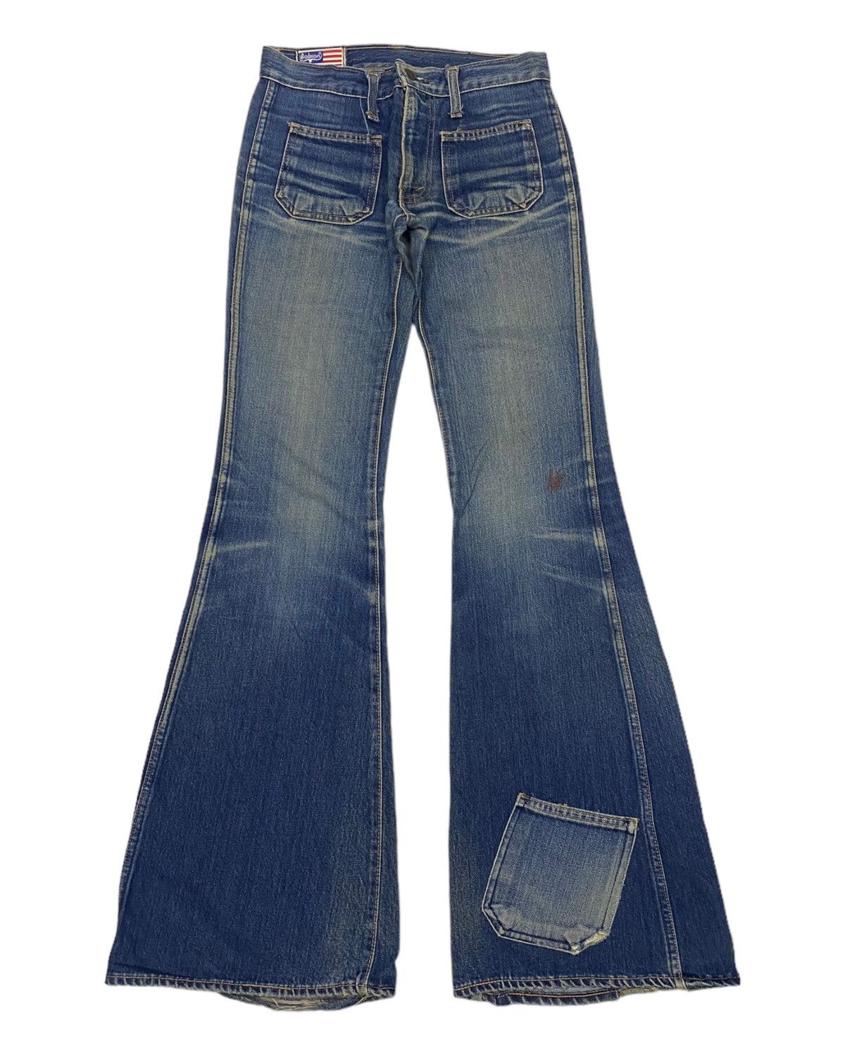 FLARED🔥BOBSON FLARE BOOTCUT DISTRESS DENIM JEANS