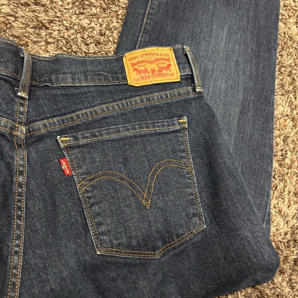 Levi's Levi's Women's 505 Straight Leg Jeans Size 32" / US 10 / IT 46 - 2 Thumbnail