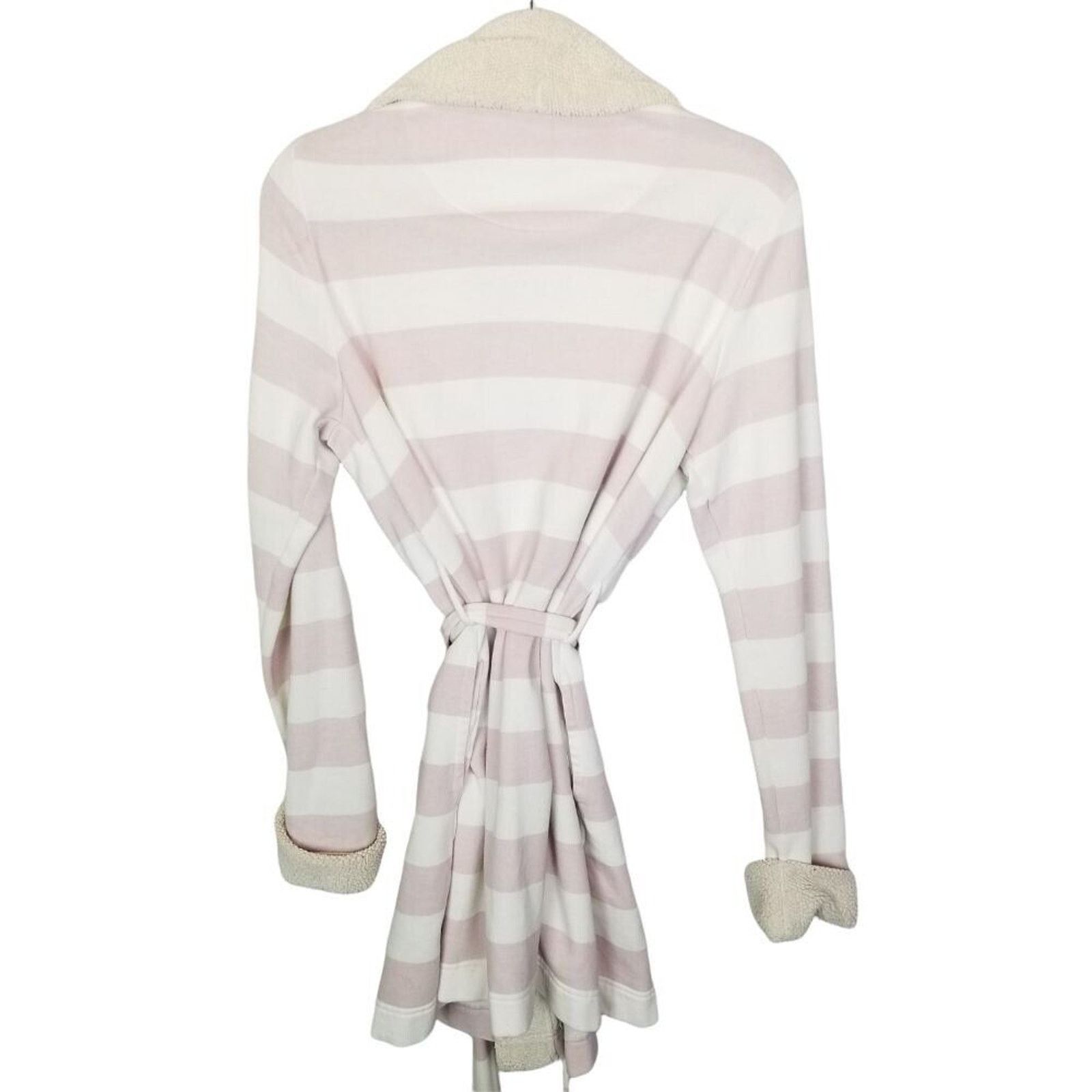Victoria's Secret Vintage Victorias Secret Bath Robe Red Label Striped Size S Size S / US 4 / IT 40 - 8 Thumbnail