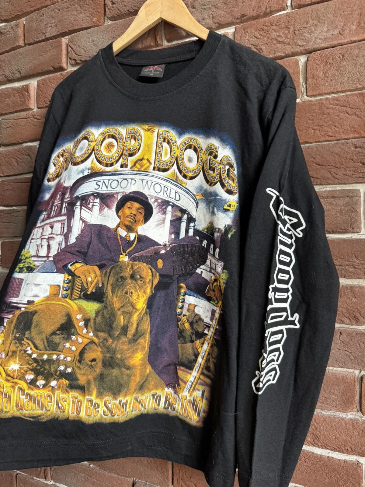 Snoop Dogg Vintage 00s Snoop Dogg Doggfather Band Tee Grail Rare M Blac Size US M / EU 48-50 / 2 - 3 Thumbnail