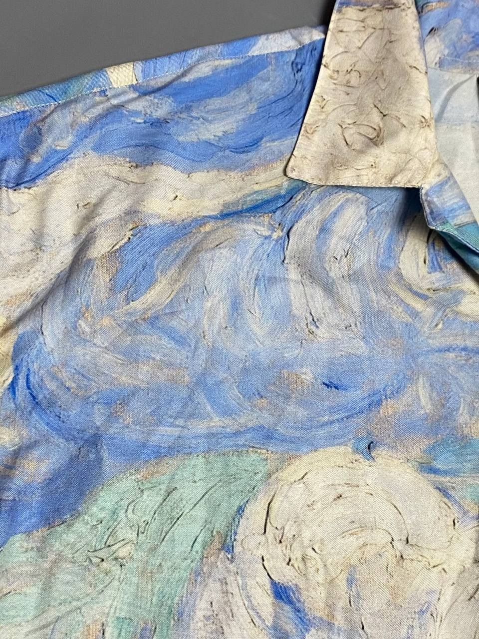 Vintage APOH London Van Gogh Print Shirt Short Sleeve Abstract Art L Size US L / EU 52-54 / 3 - 4 Thumbnail