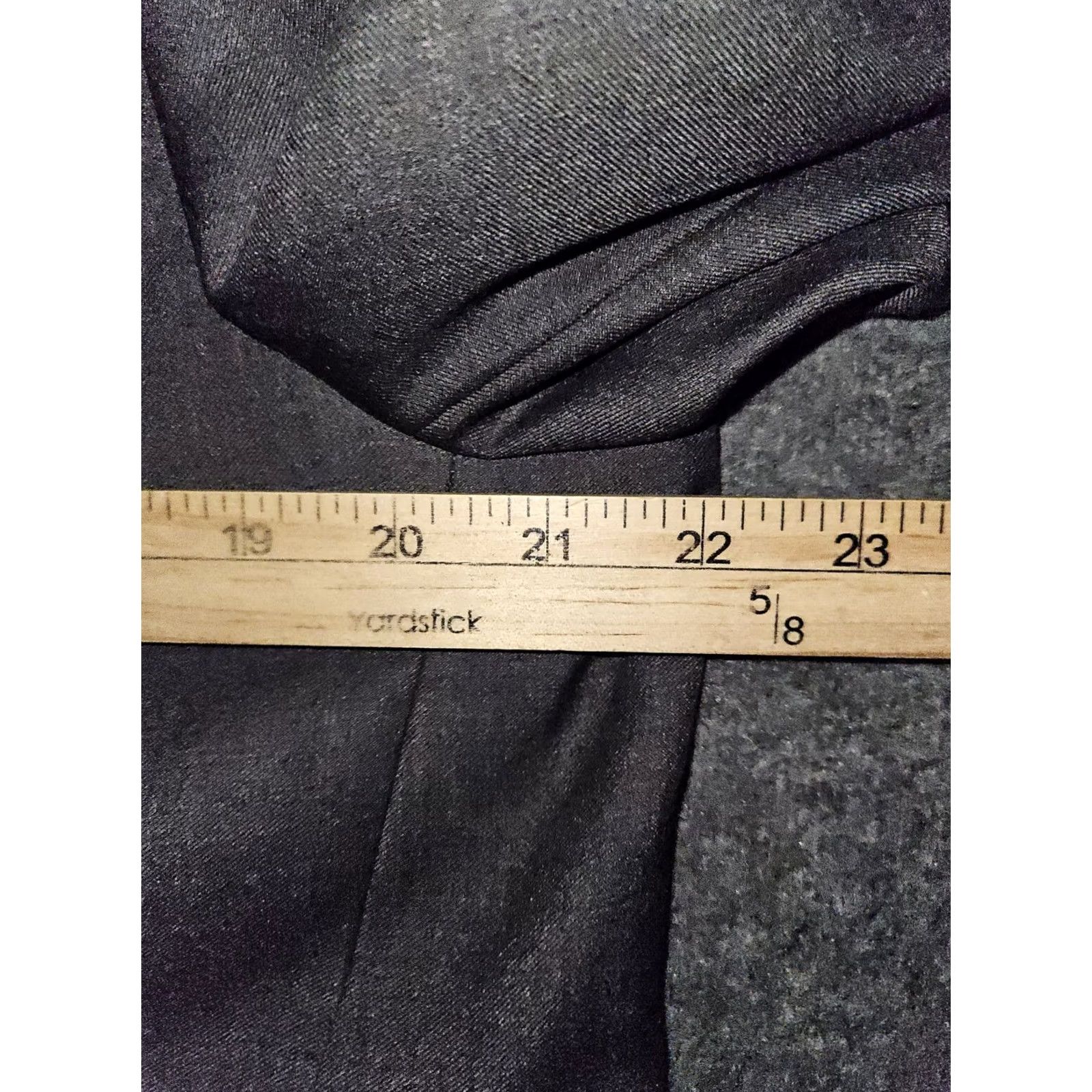 Cerruti 1881 Cerruti 1881 Lanificio Wool Blazer 2 Piece Men's 44 Charcoal Gray Vintage 90s Italian Wool Blazer Mens Size 44R - 4 Thumbnail