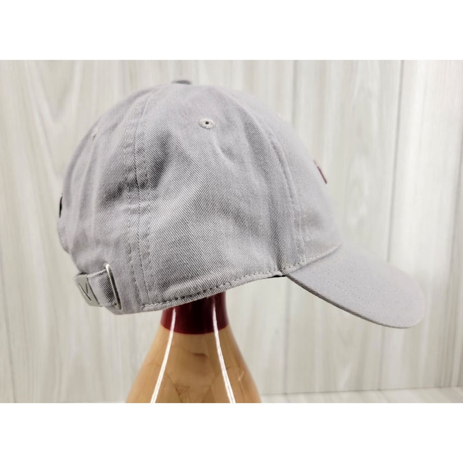 Callaway Callaway Hat Cap Gray Strapback Adjustable Embroidered Baseball Cap Mens Cotton Canvas Logo Sports Size ONE SIZE - 5 Thumbnail