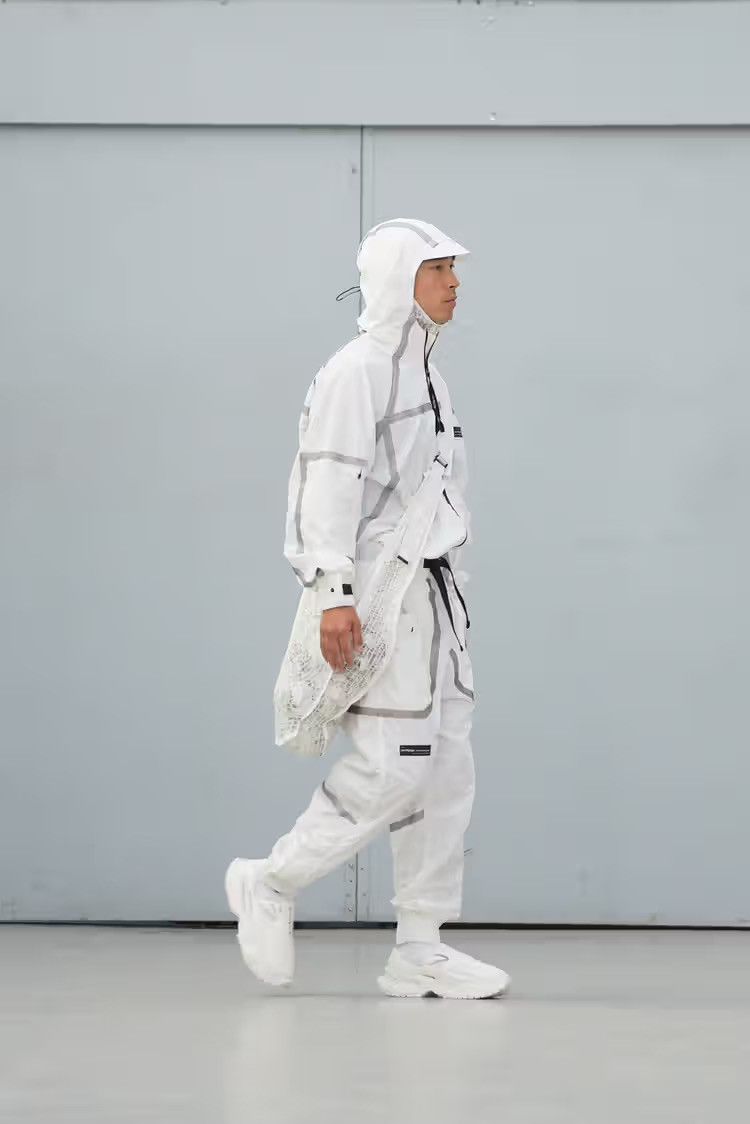 Tobias Birk Nielsen SS23 Iso Poetism Tobias Birk Nielsen White Tech-Nylon Pants Size US 32 / EU 48 - 3 Thumbnail