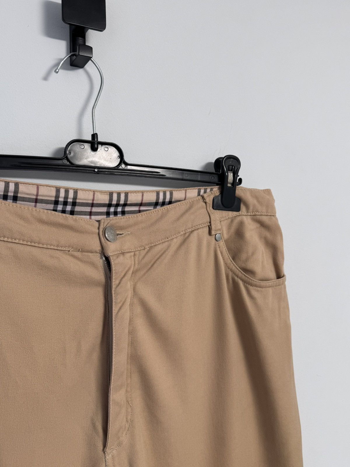 Burberry × Vintage Burberry Vintage Pants Big Logo Style Size 38" / US 16 / IT 52 - 9 Thumbnail