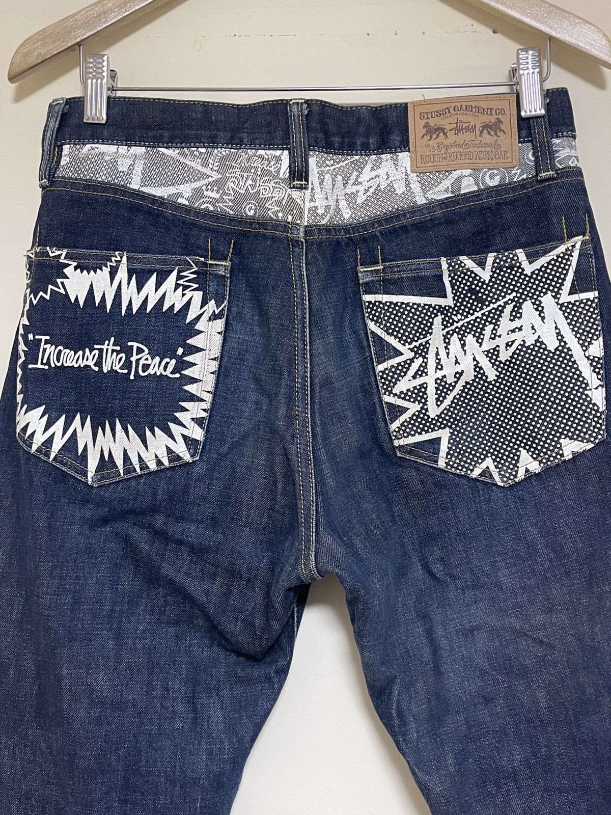 Stussy STUSSY Rough and Rugged Workgear Denim Size US 30 / EU 46 - 9 Thumbnail