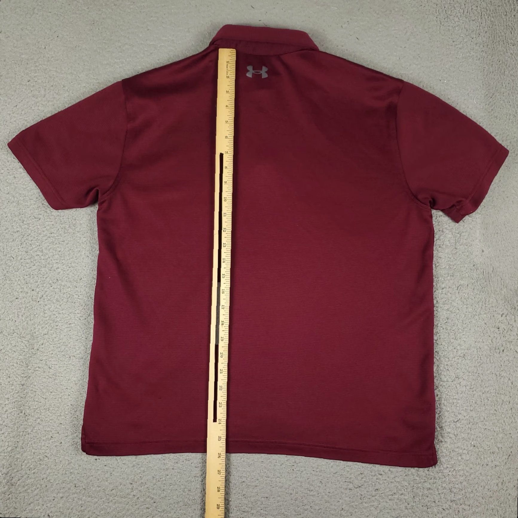 Under Armour Under Armour Polo Shirt Mens L Red Golf Casual Short Sleeve Shirt Mens Red Polo Under Armour Sports Logo Classic Modern Preppy 90s? Size US L / EU 52-54 / 3 - 4 Thumbnail