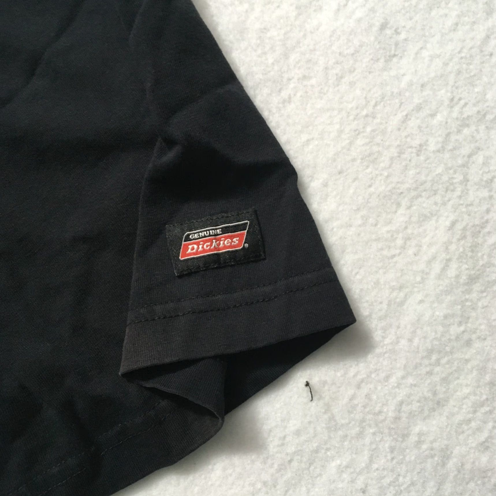 Dickies Dickies Pocket T Shirt Heavyweight Black Mens Large Workwear Casual Tee Size US L / EU 52-54 / 3 - 3 Thumbnail