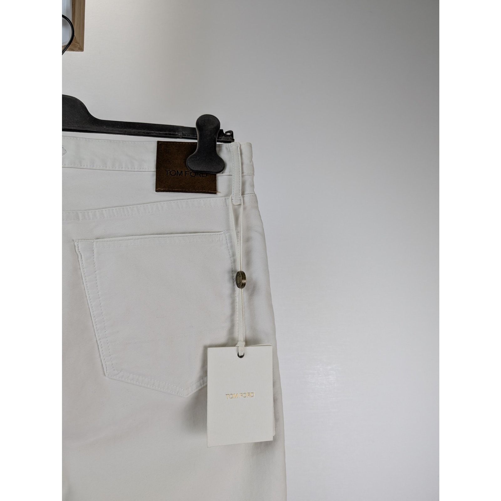 Tom Ford o1rshd1 Denim Straight Jean in White Size US 36 / EU 52 - 13 Thumbnail