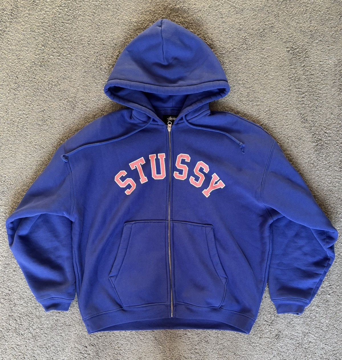Stussy Zip Hoodie | Grailed