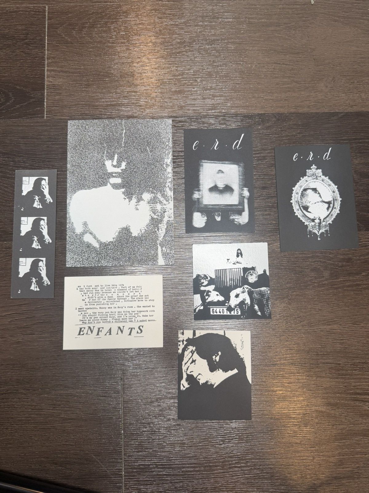 Enfants Riches Deprimes SET OF 7 CARDSTOCK GRAPHICS Size ONE SIZE - 1 Thumbnail
