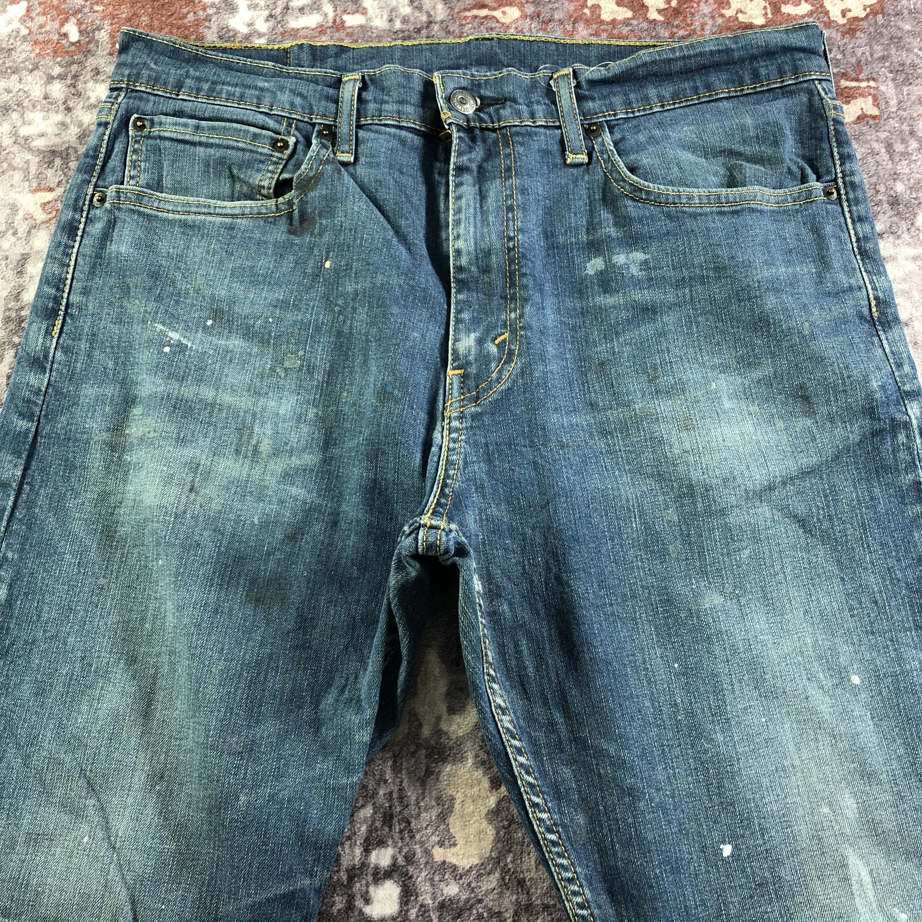 Levi's × Vintage Vintage Levis 502 Painter Jeans-JM3368 Size US 35 - 3 Thumbnail
