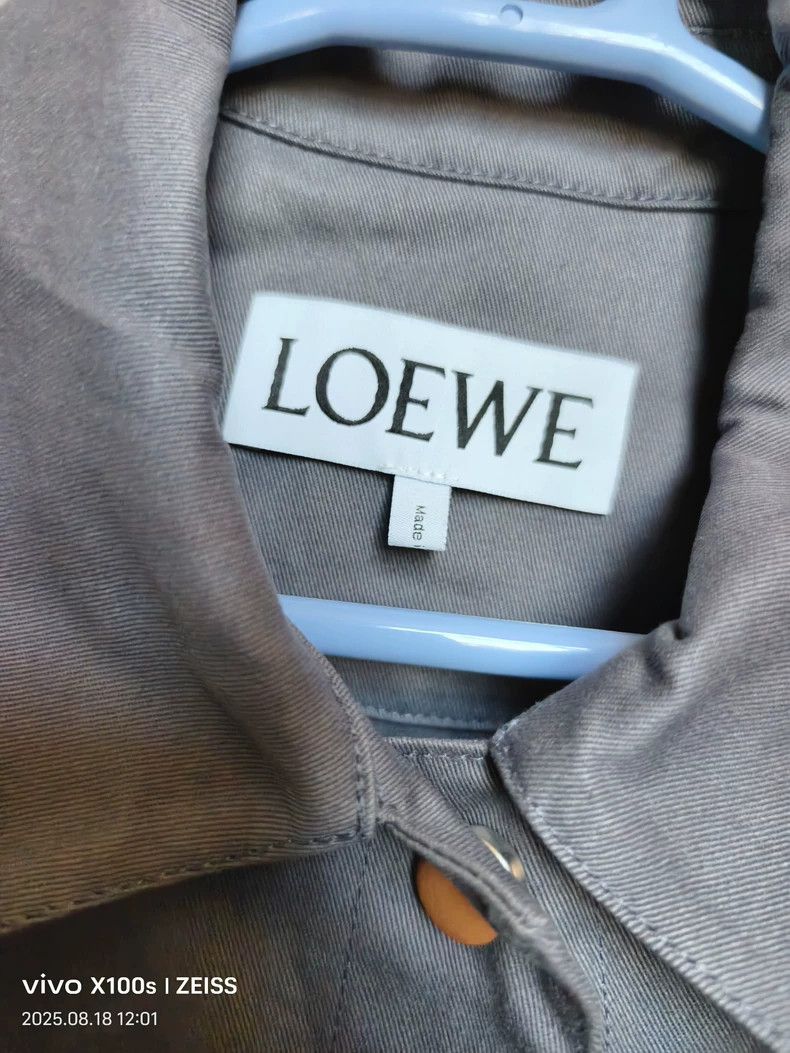 Loewe Loewe Piped logo short jacket with pipped sleeves Size XS / US 0-2 / IT 36-38 - 2 Thumbnail