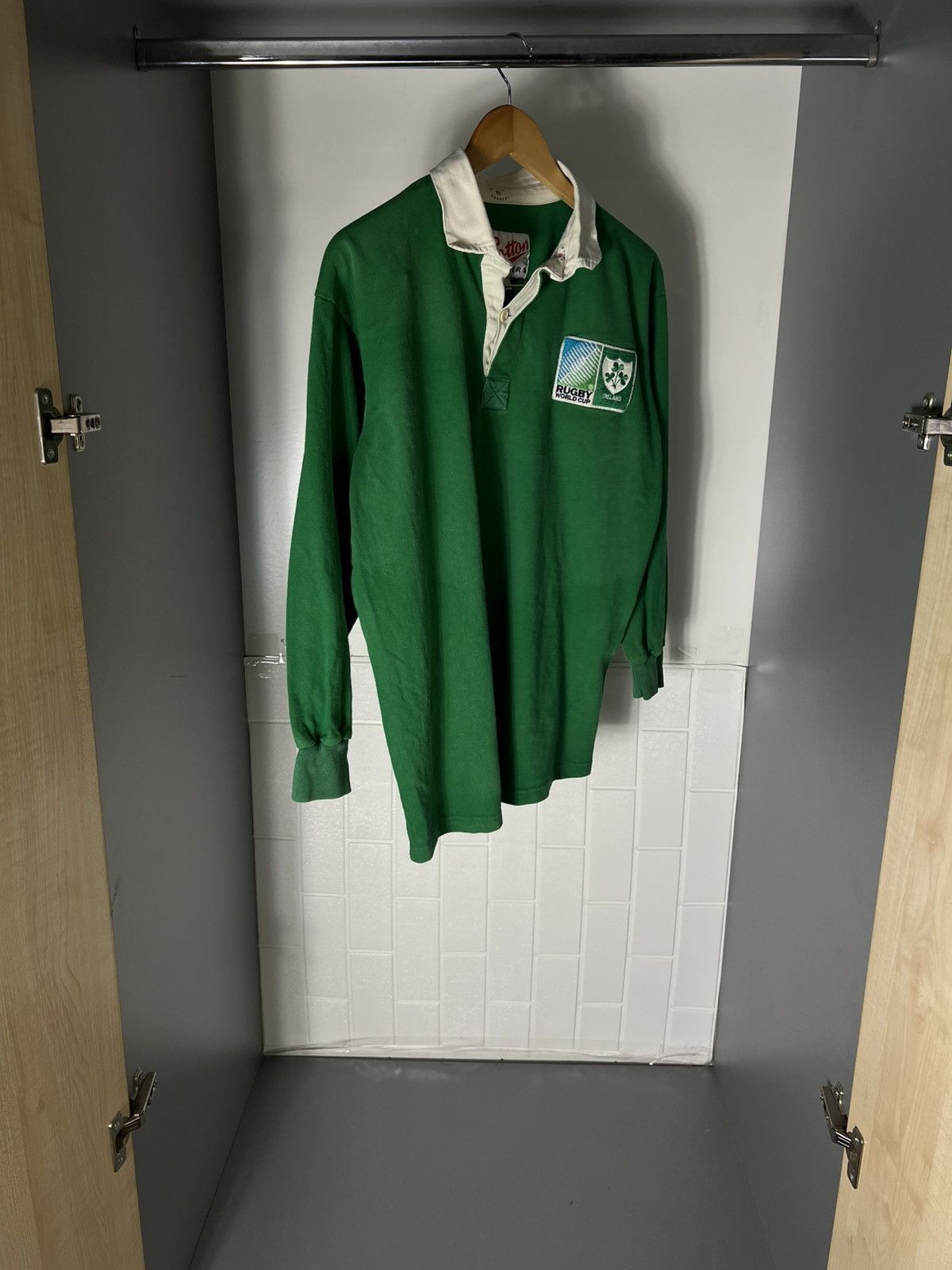 Cotton Traders VINTAGE COTTON TRADERS IRELAND RETRO RUGBY JERSEY Y2K 90s Size US L / EU 52-54 / 3 - 3 Thumbnail