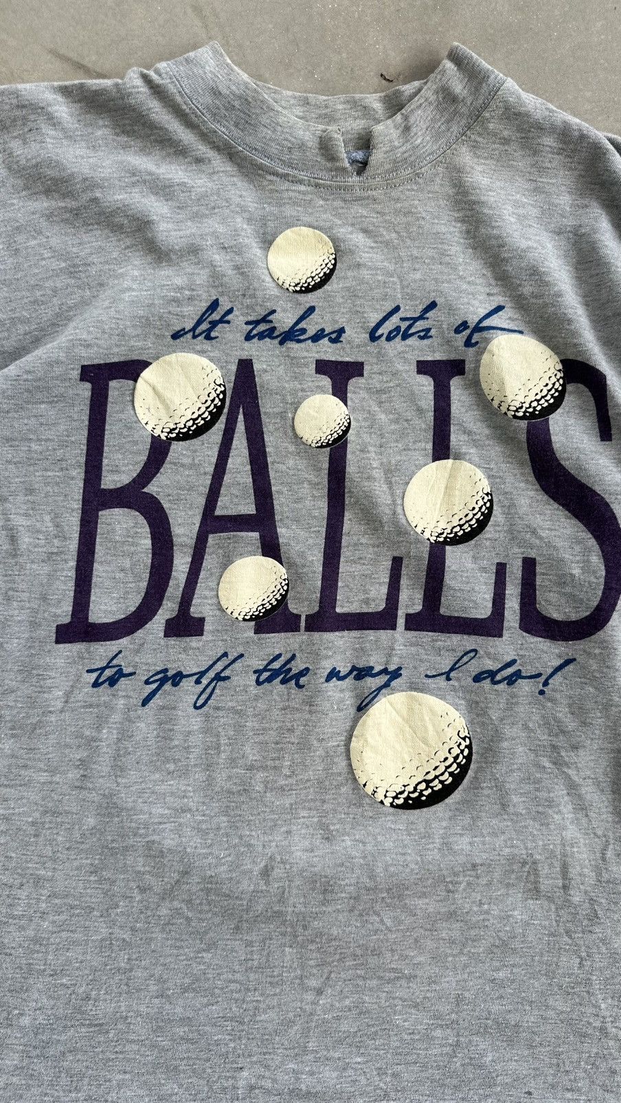 Vintage VINTAGE GOLF BALLS TEE Size US L / EU 52-54 / 3 - 2 Thumbnail