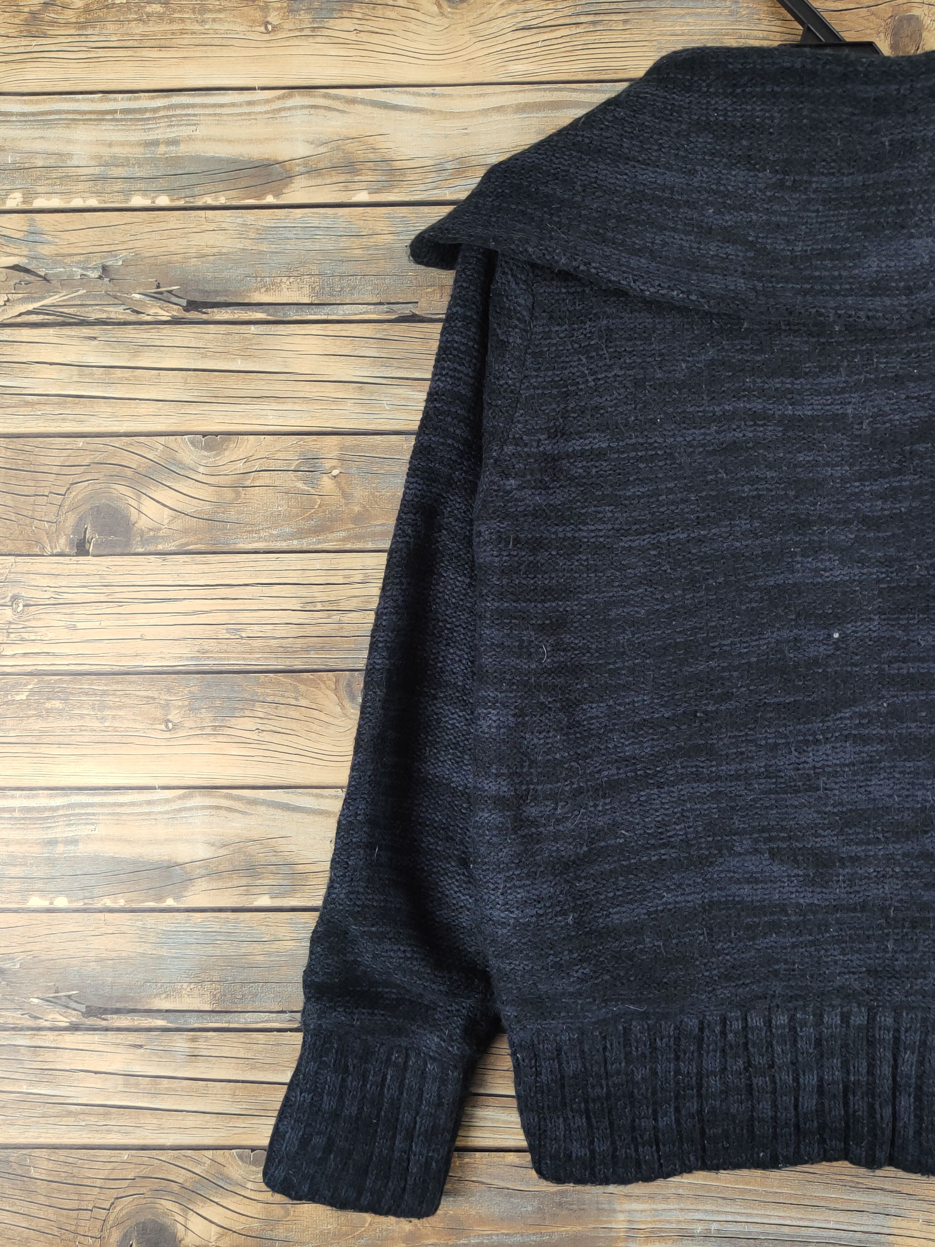 Homespun Knitwear × Japanese Brand Lepsim-Lowrys Farm Black Knitwear Sweaters #1251 Size M / US 6-8 / IT 42-44 - 8 Thumbnail