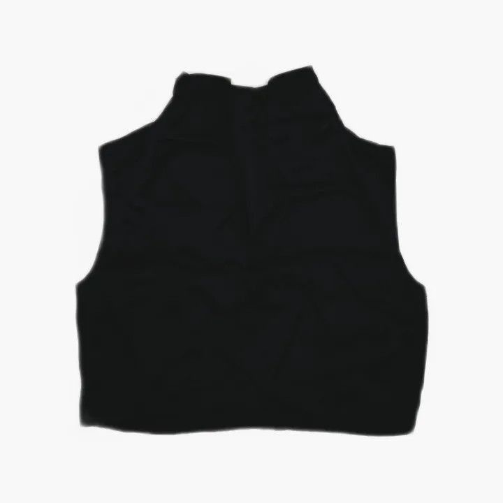 Saint Laurent Paris Saint Laurent Black Cowl Neck Sleeveless Top -2507 Size L / US 10 / IT 46 - 3 Thumbnail