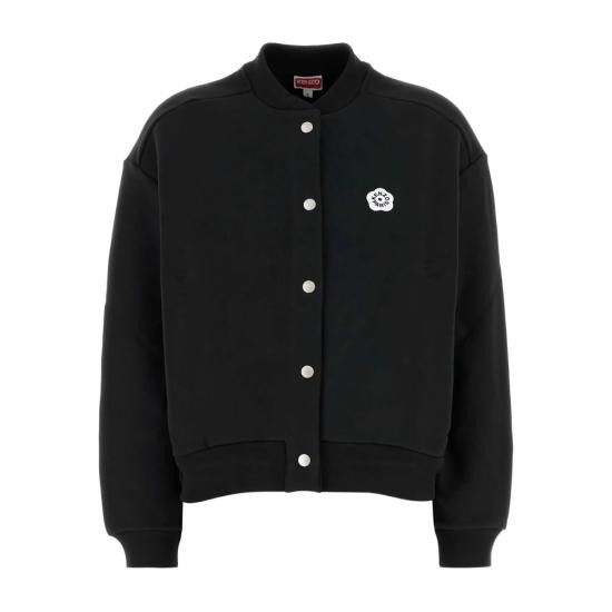 Kenzo KENZO Women Bomber Jackets FF62BL5514MK 99J BLACK Size S / US 4 / IT 40 - 1 Thumbnail