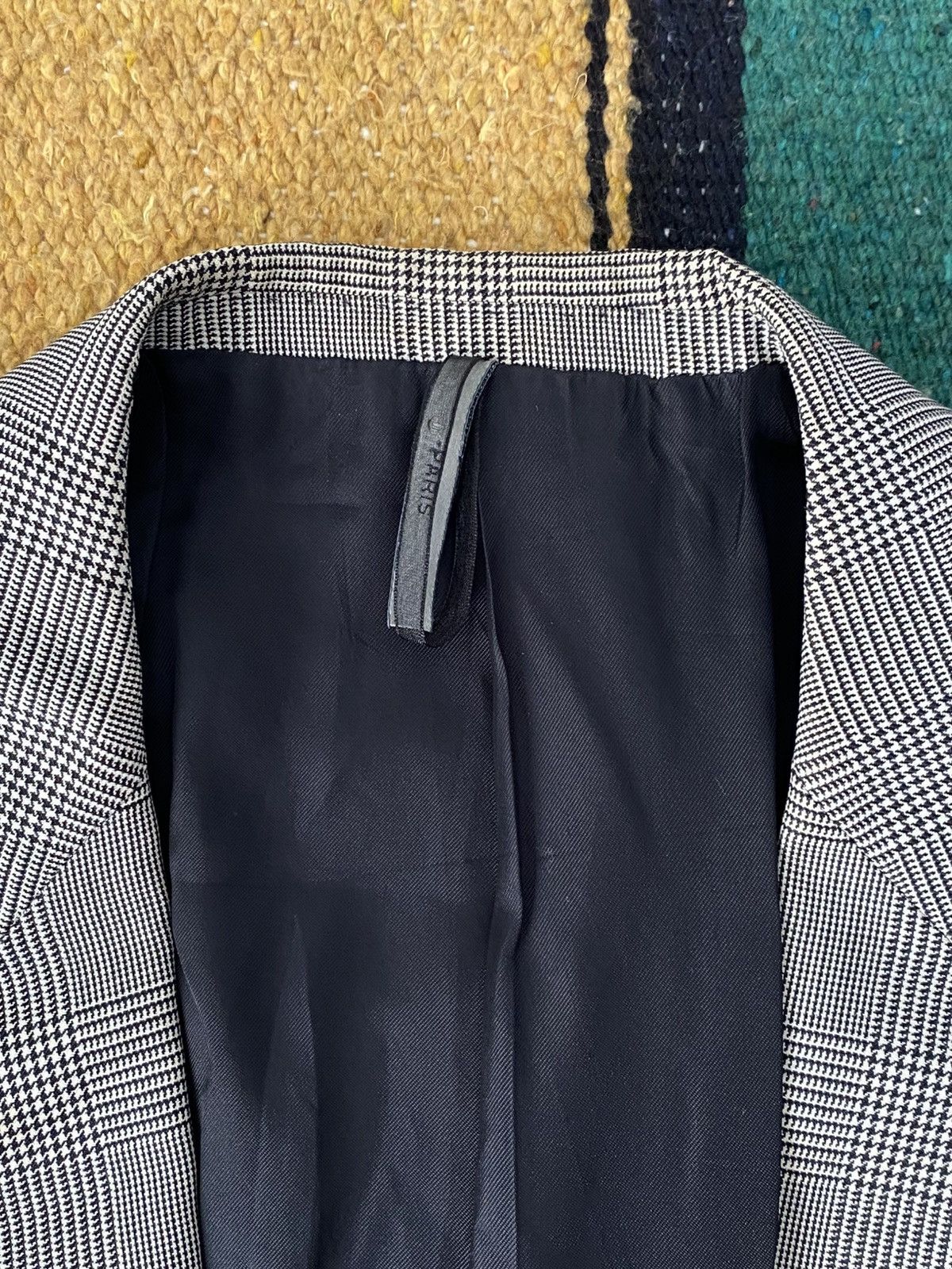 Dior Dior Homme Wool Blazer Check Pattern Tailored Italy 2010s Size 36R - 7 Thumbnail