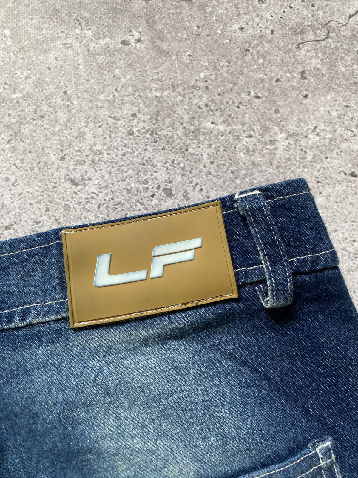 Japanese Brand × La Fam Amsterdam Vintage La Fam Amsterdam streetwear jeans Y2K Size US 31 - 4 Thumbnail