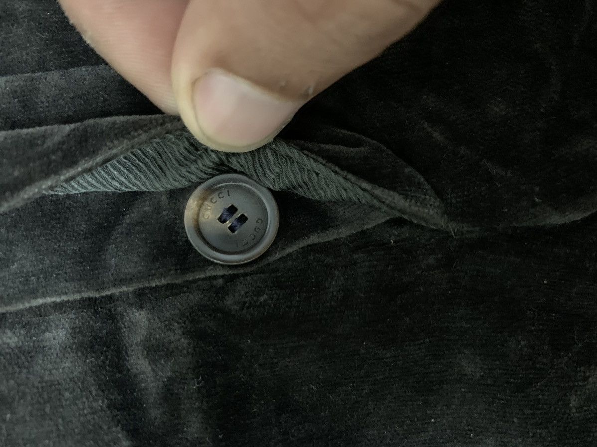Gucci Gucci Brown Velvet Tailored Trousers Made in Italy Size 28" / US 6 / IT 42 - 14 Thumbnail