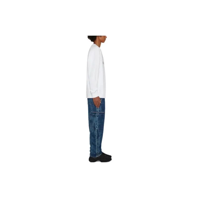 Givenchy o1w1db10325 Slim Fit Sweatshirt in White Size US S / EU 44-46 / 1 - 4 Thumbnail