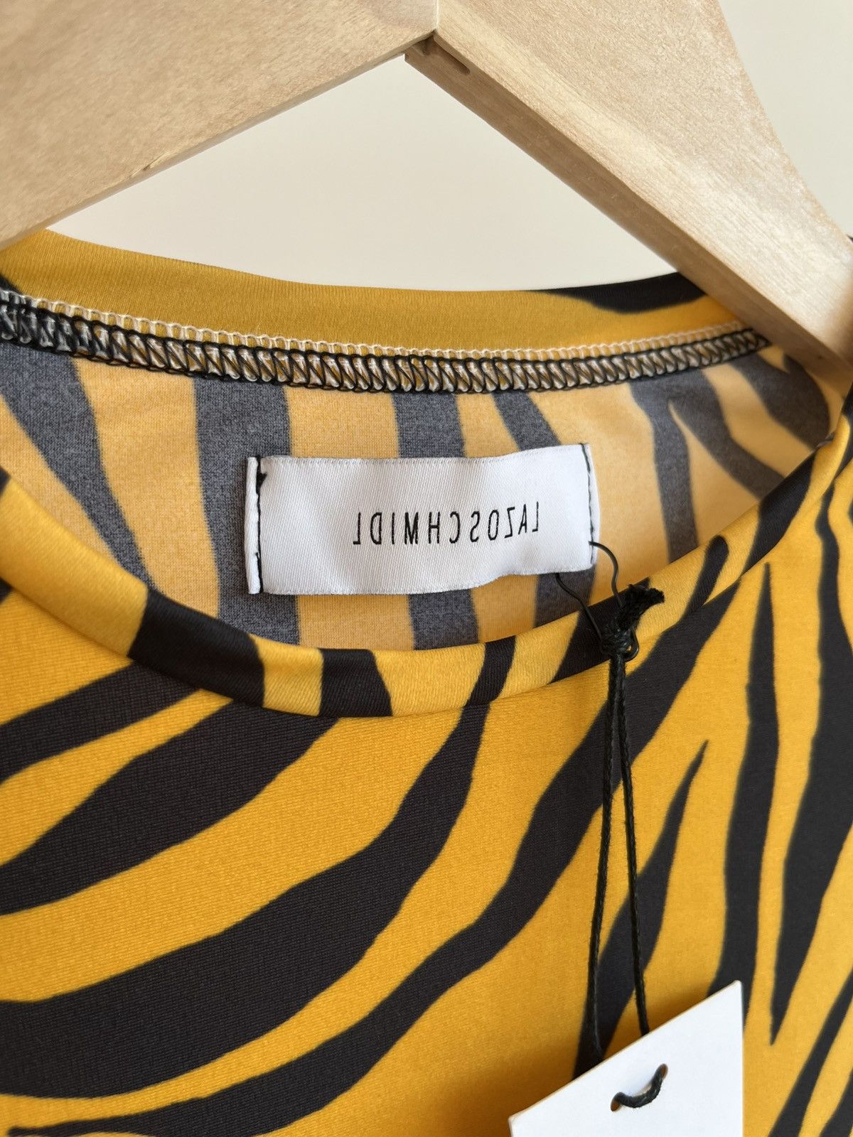 LAZOSCHMIDL Lazoschmidl AW19 runway tiger print long sleeve stretchy top Size US S / EU 44-46 / 1 - 4 Thumbnail