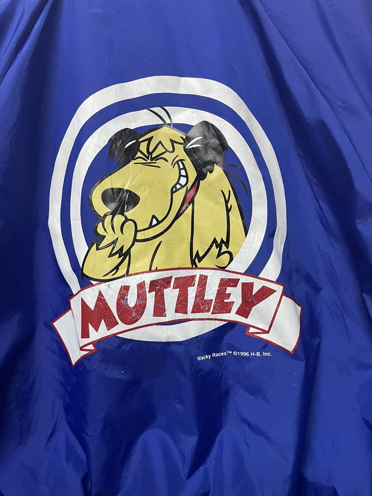 Cartoon Network VINTAGE 1996 MUTTLEY WACKY RACES BOMBER Size US M / EU 48-50 / 2 - 14 Thumbnail