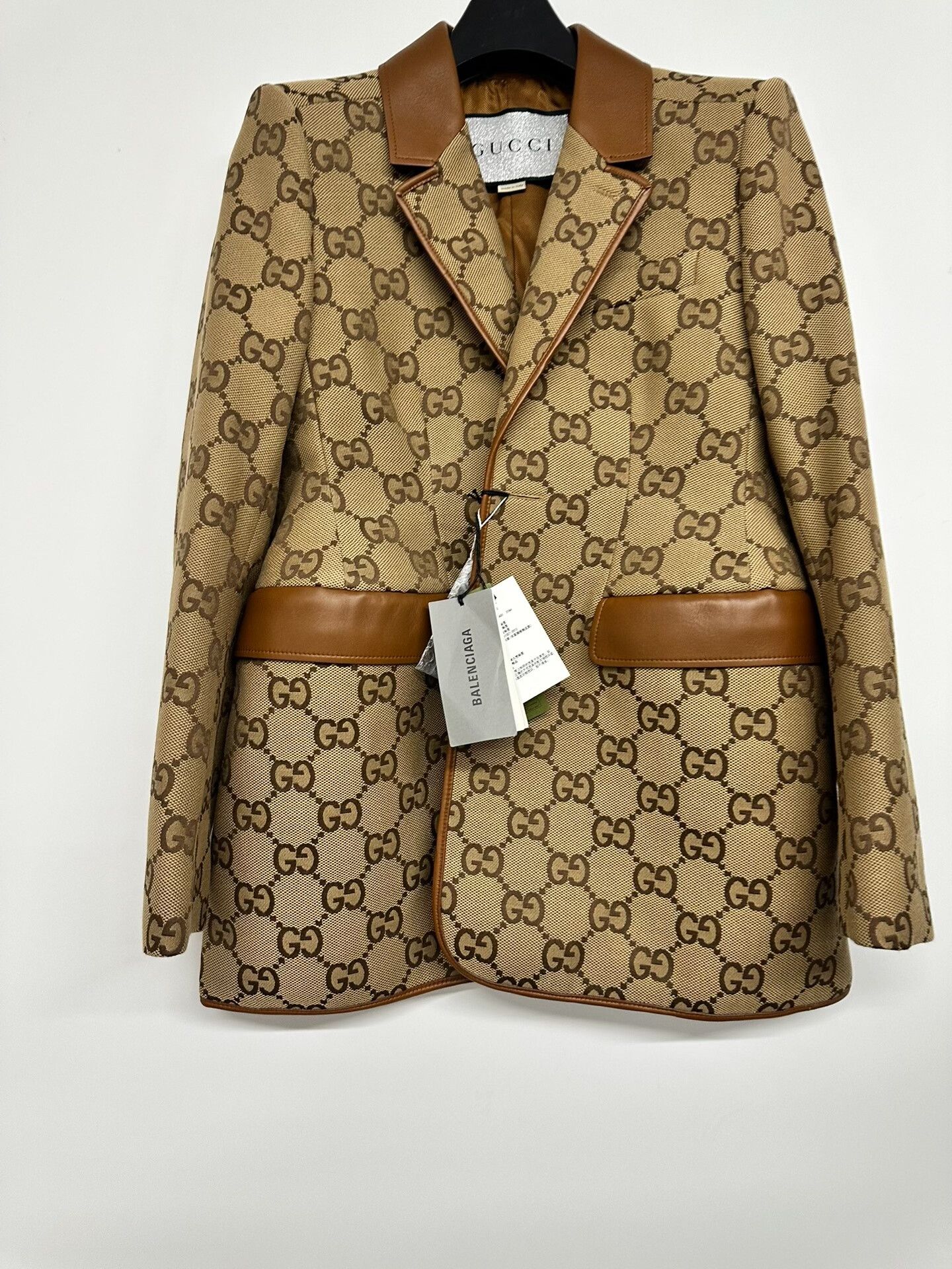 Gucci Gucci All-Over Print Coat Size US M / EU 48-50 / 2 - 1 Thumbnail