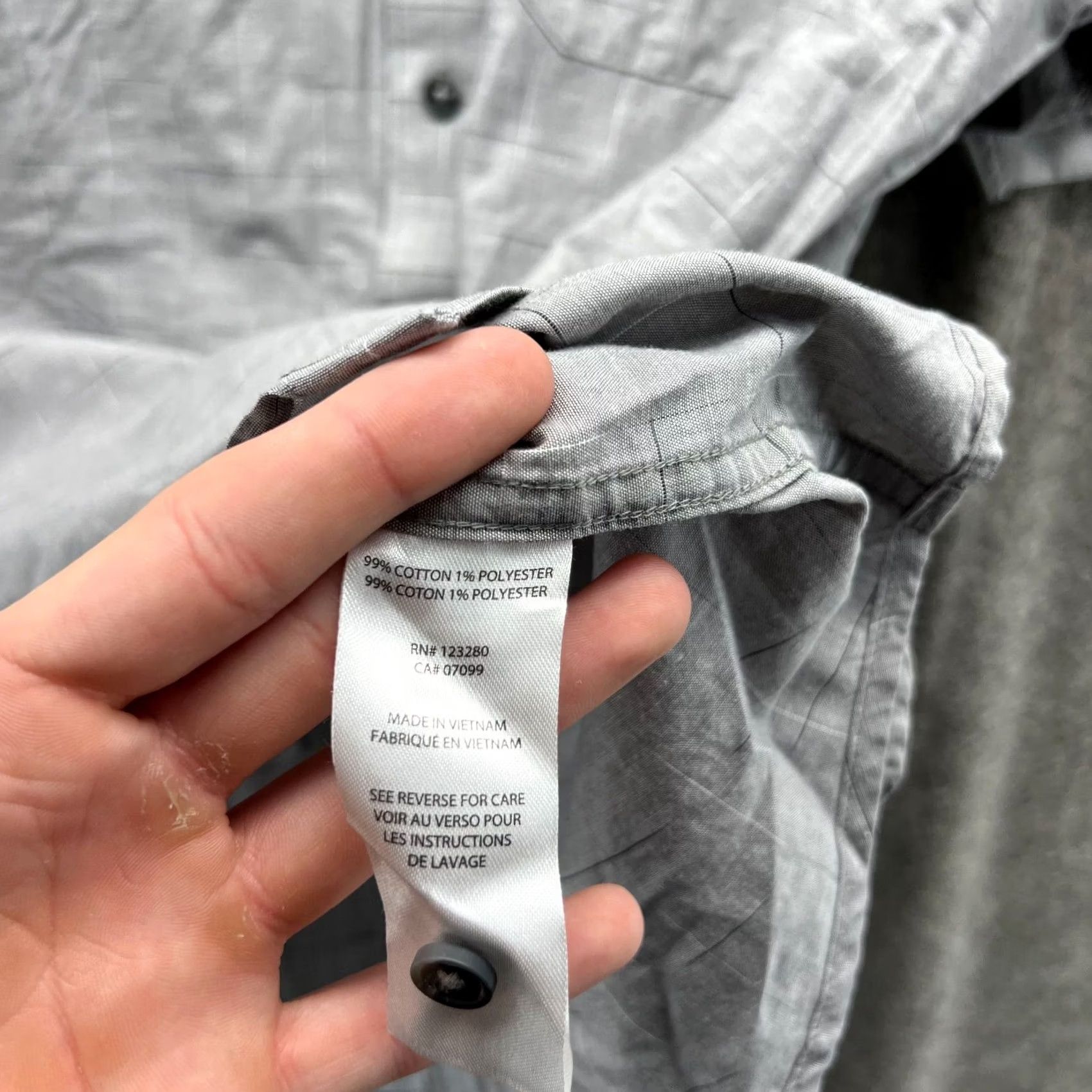 TravisMathew VINTAGE Travis Mathew Shirt Men Medium Gray Button-Down Short Sleeve Casual Pocket Vtg Size US M / EU 48-50 / 2 - 4 Thumbnail