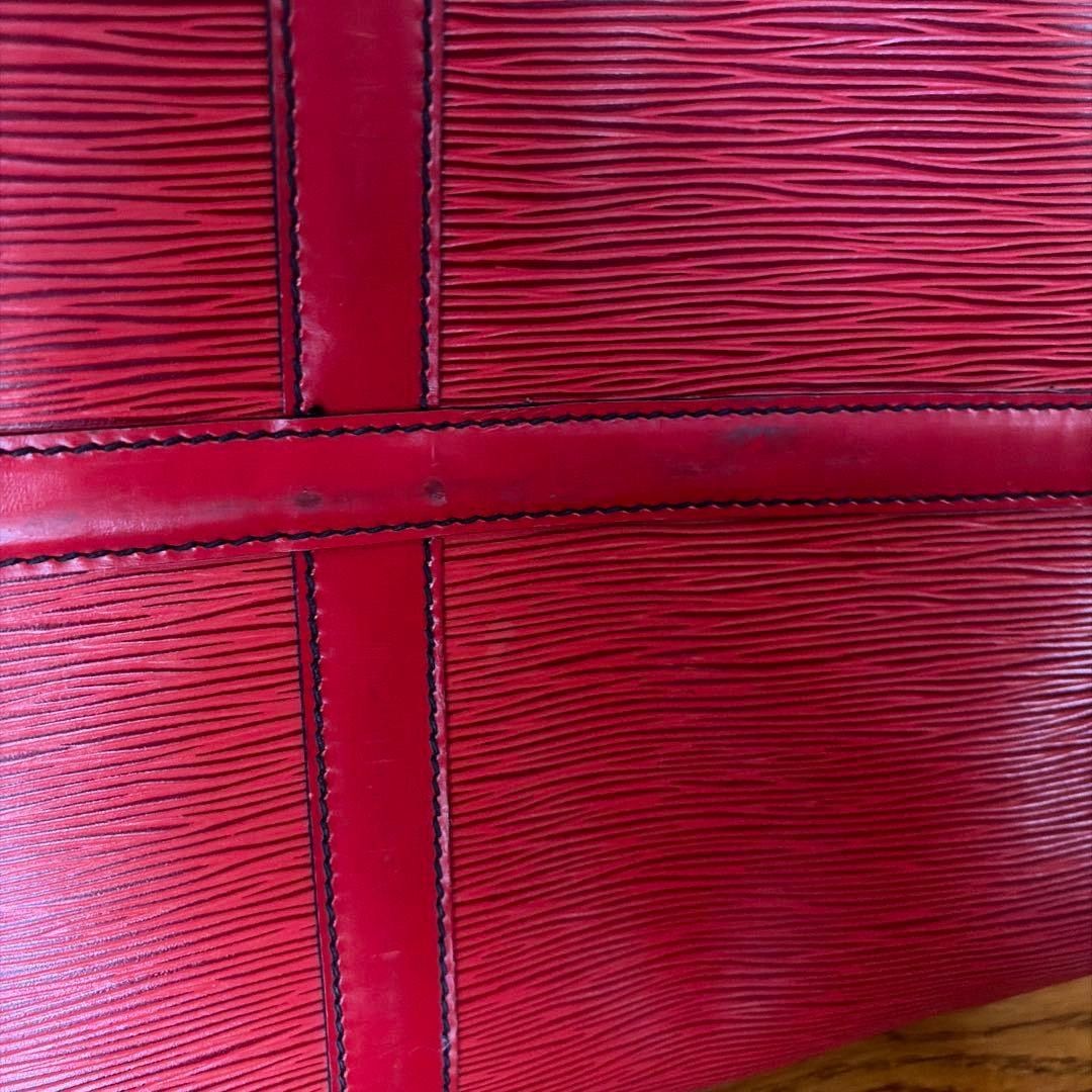 Louis Vuitton Louis Vuitton - Red Epi Keepall 50 Boston Bag Preloved Size ONE SIZE - 9 Thumbnail