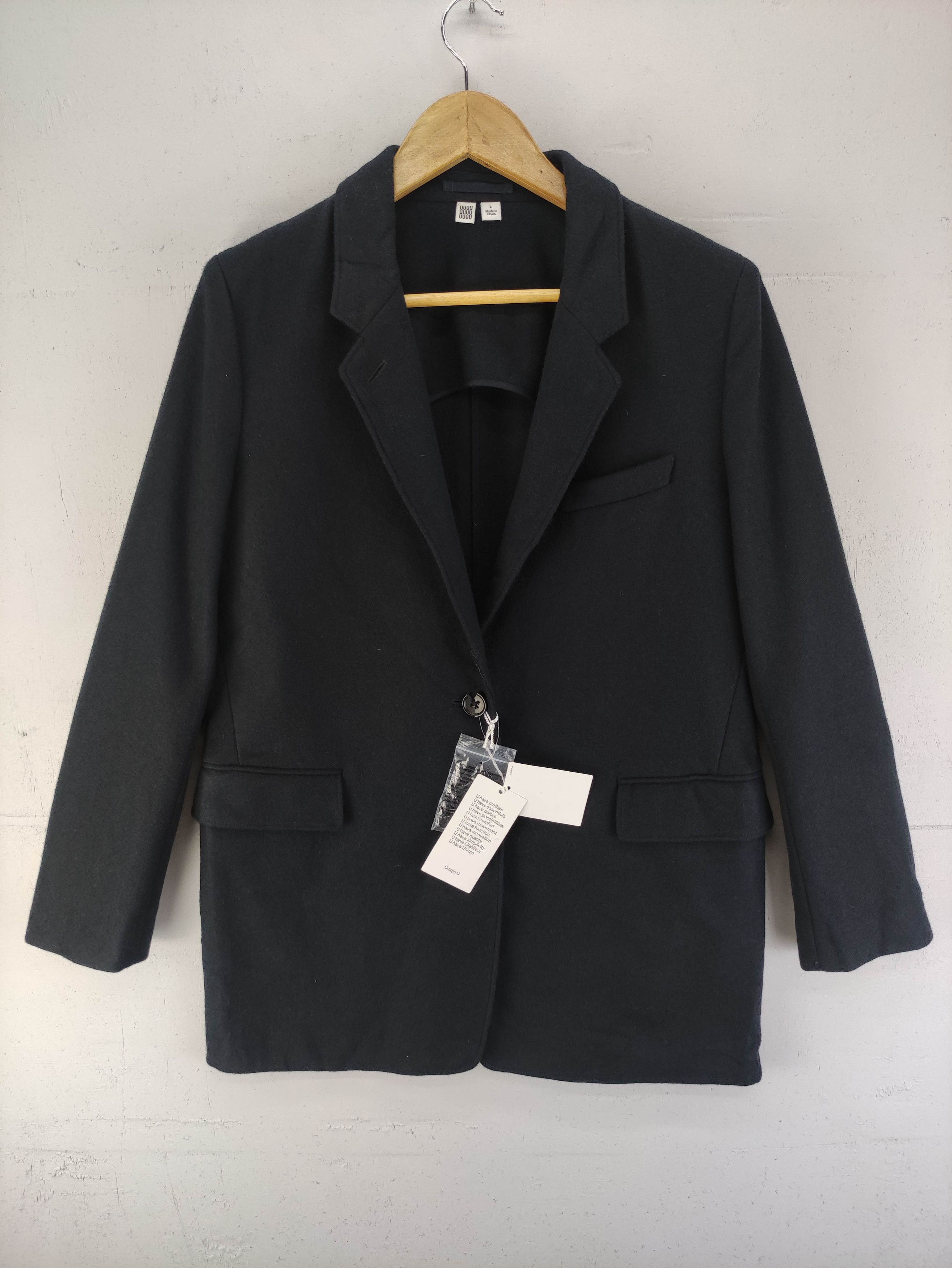Lemaire × Uniqlo Lemaire U Uniqlo Wool Coat Jacket Size M / US 6-8 / IT 42-44 - 2 Thumbnail