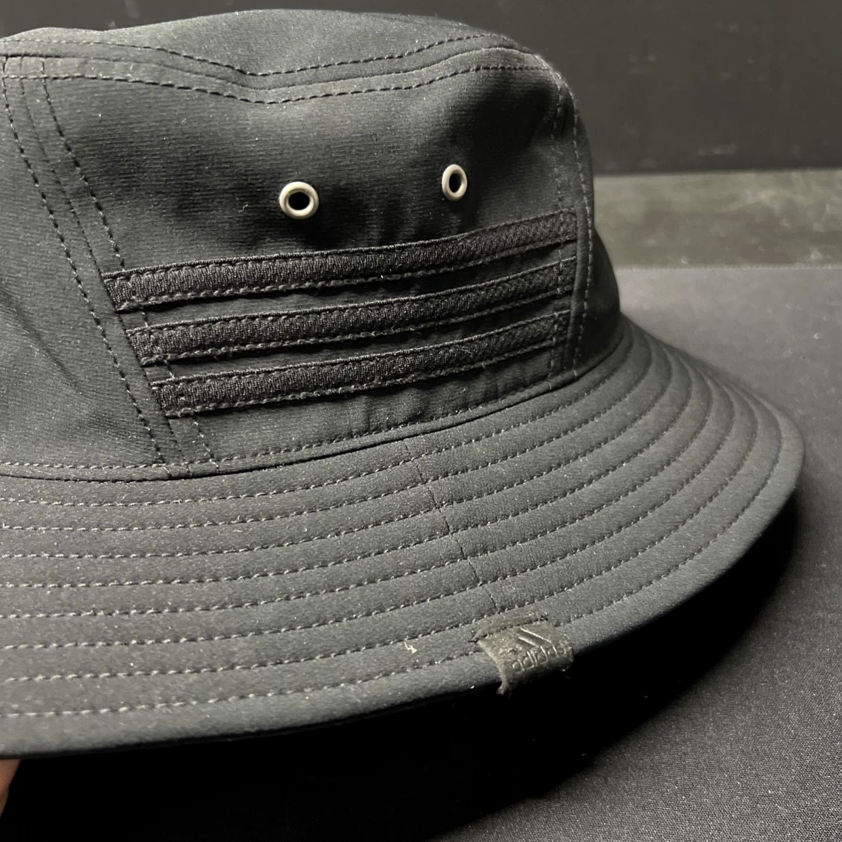 Adidas Adidas Climalite Bucket Hat Cap Sun Golf Beach Adult Men Women Black Size ONE SIZE - 2 Thumbnail