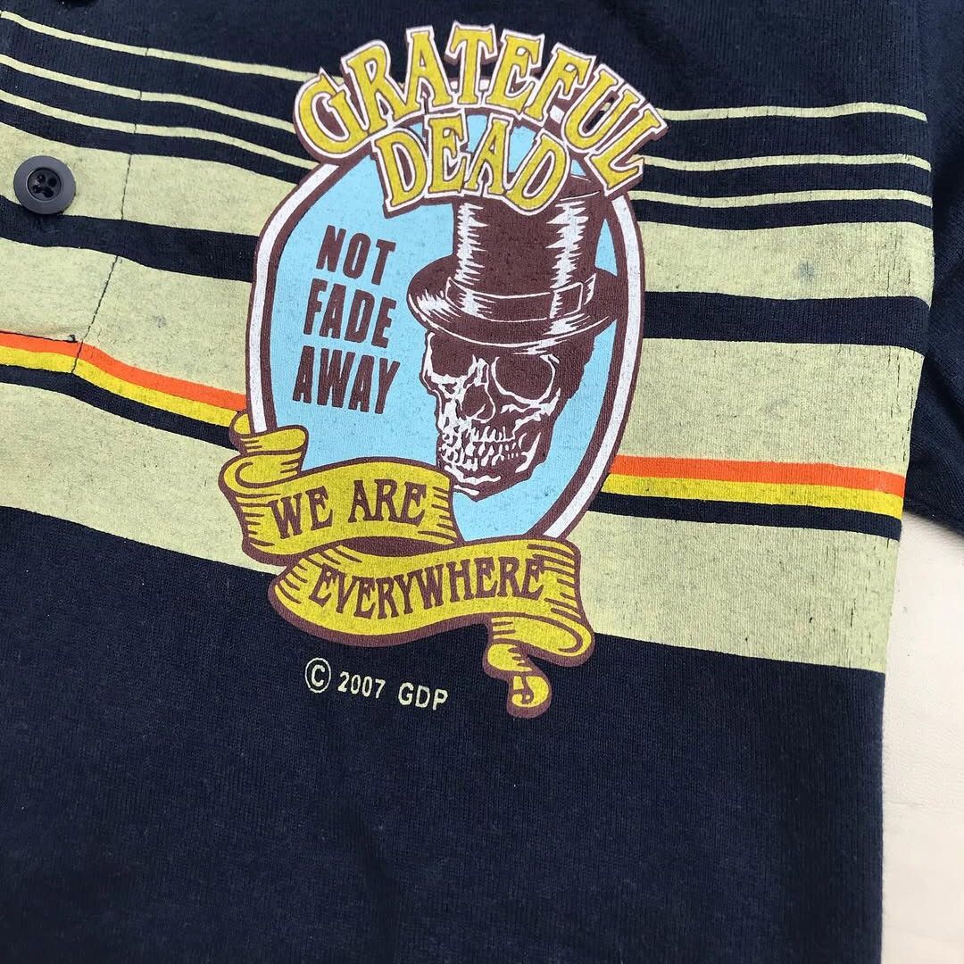 Grateful Dead × Vintage Vintage 2007 Gratefull Dead Polo Shirt Navy Blue Size M sk Size US M / EU 48-50 / 2 - 9 Thumbnail