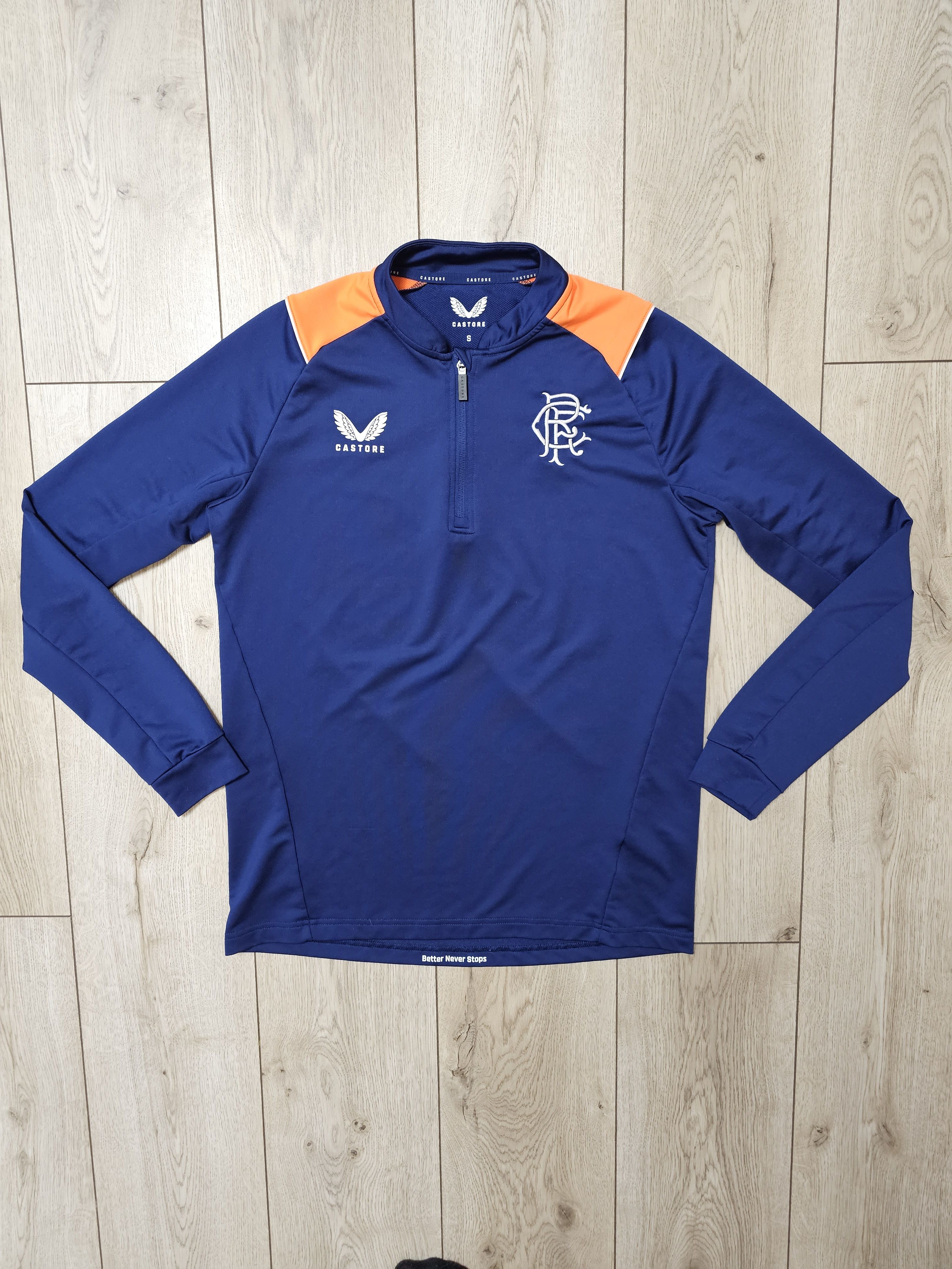 Other RANGERS 2022 2023 TRAINING FOOTBALL JACKET SOCCER JACKET ZIP Size US S / EU 44-46 / 1 - 1 Thumbnail