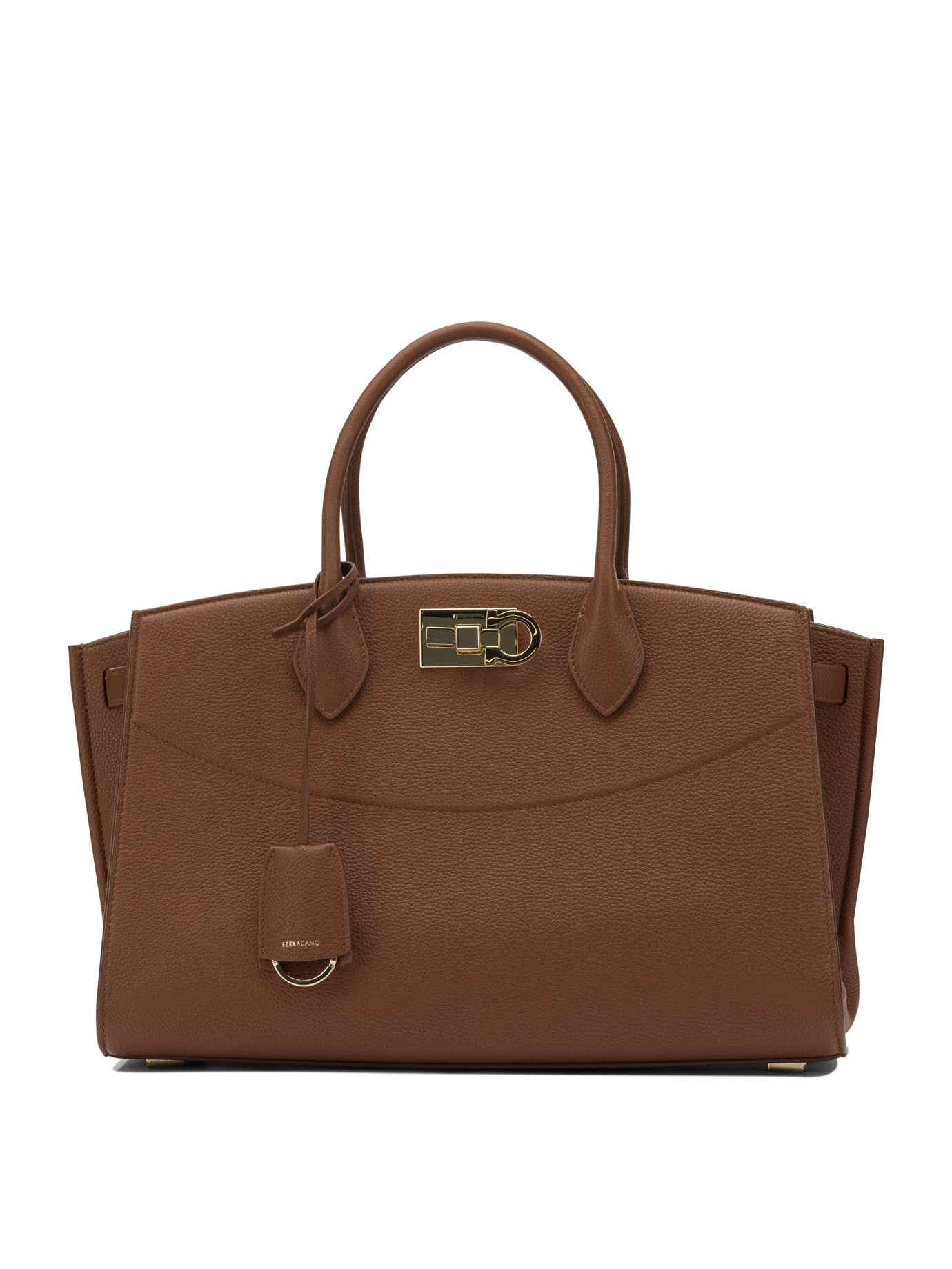 Salvatore Ferragamo Studio Soft Medium Handbag Size ONE SIZE - 1 Thumbnail