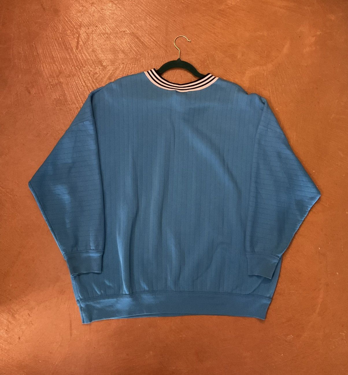 Other No Boundaries Blue Graphic Crewneck Sweater Size US XL / EU 56 / 4 - 2 Thumbnail