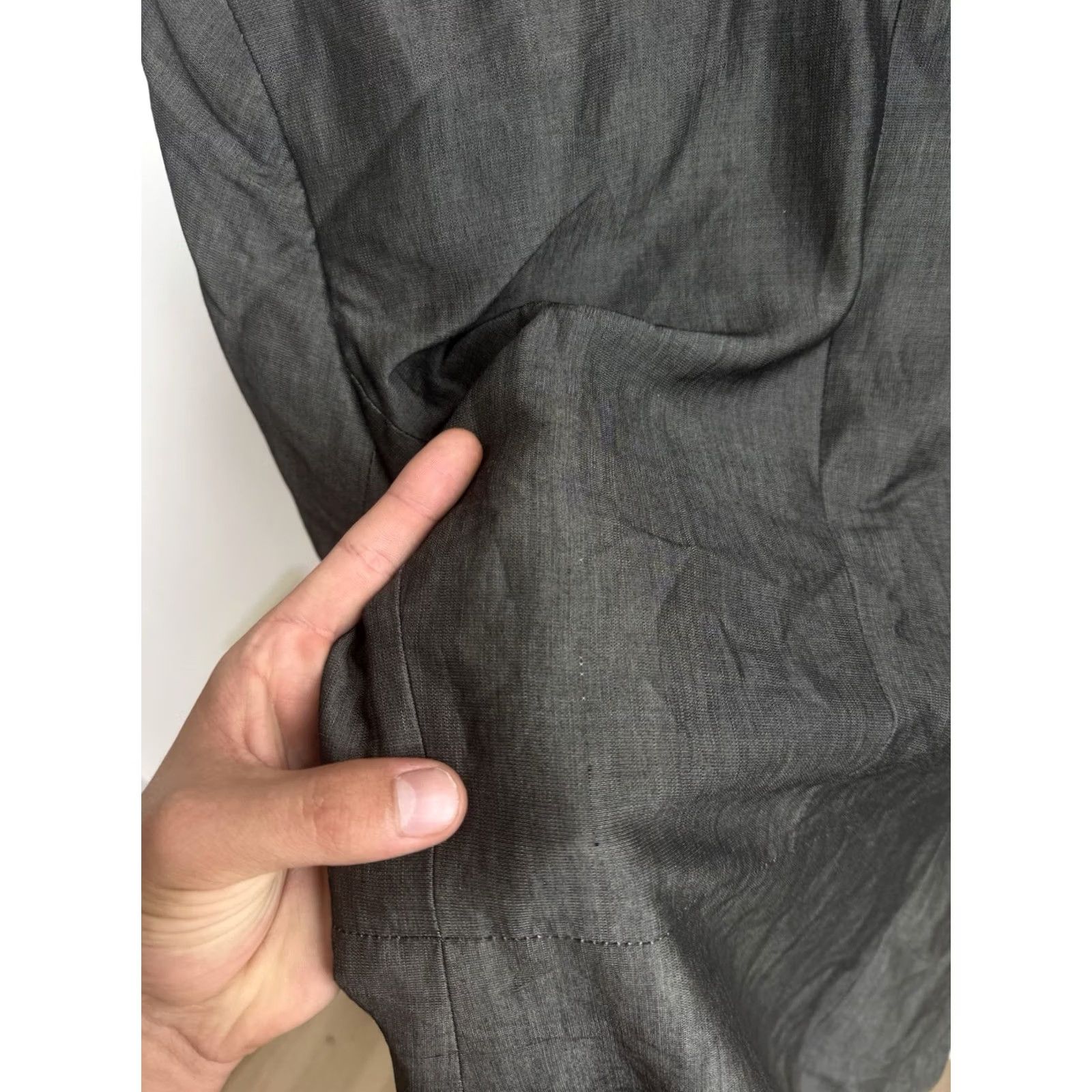Vintage VINTAGE Jean Paul Blazer Women L Gray Tuxedo Classic 12 US/12 US-Size L Women Size 36" / US 14 / IT 50 - 4 Thumbnail