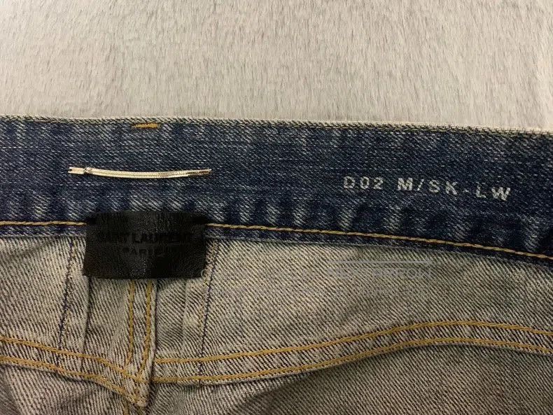 Saint Laurent Paris Saint Laurent SLP Distressed Denim Jeans. Size US 30 / EU 46 - 4 Thumbnail