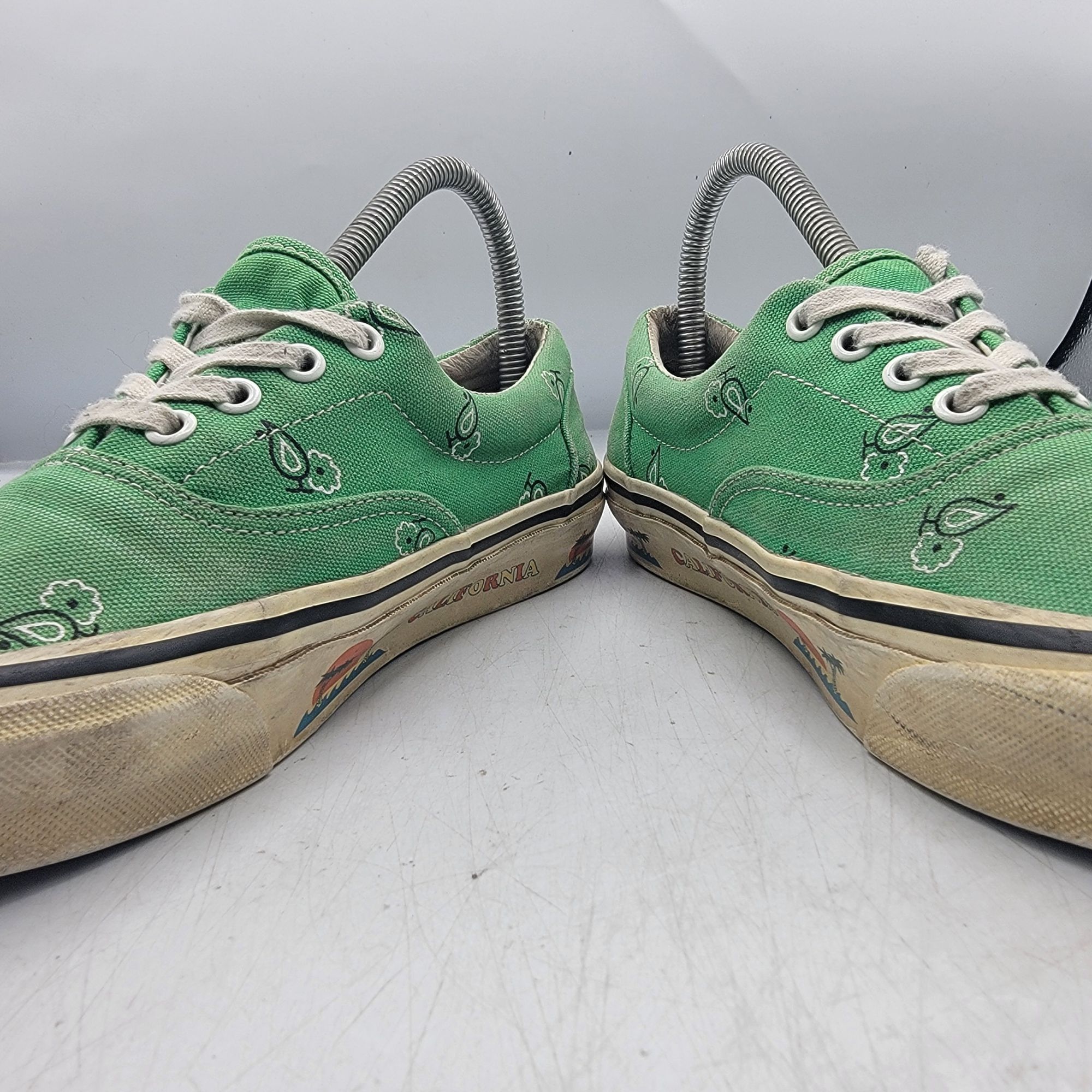 Vans Vans Vault OG Era Paisley Green Womens 7.5 Sneaker Shoes Cal Size US 7.5 / IT 37.5 - 2 Thumbnail