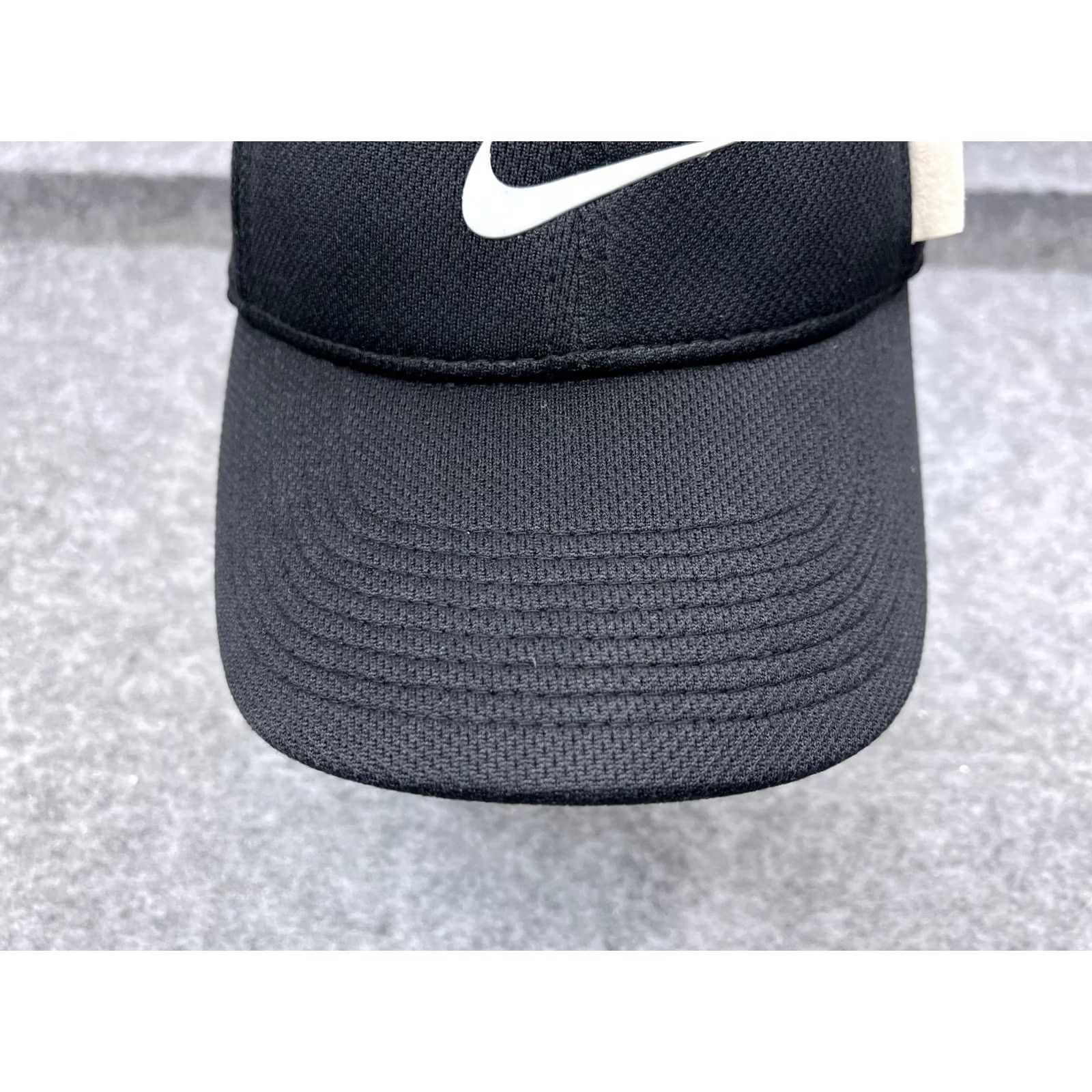 Nike Nike Hat Cap Fitted Adult One Size Black Swoosh Logo Dri-Fit 100% Polyester Baseball Cap Nike Mens Cap Size ONE SIZE - 3 Thumbnail