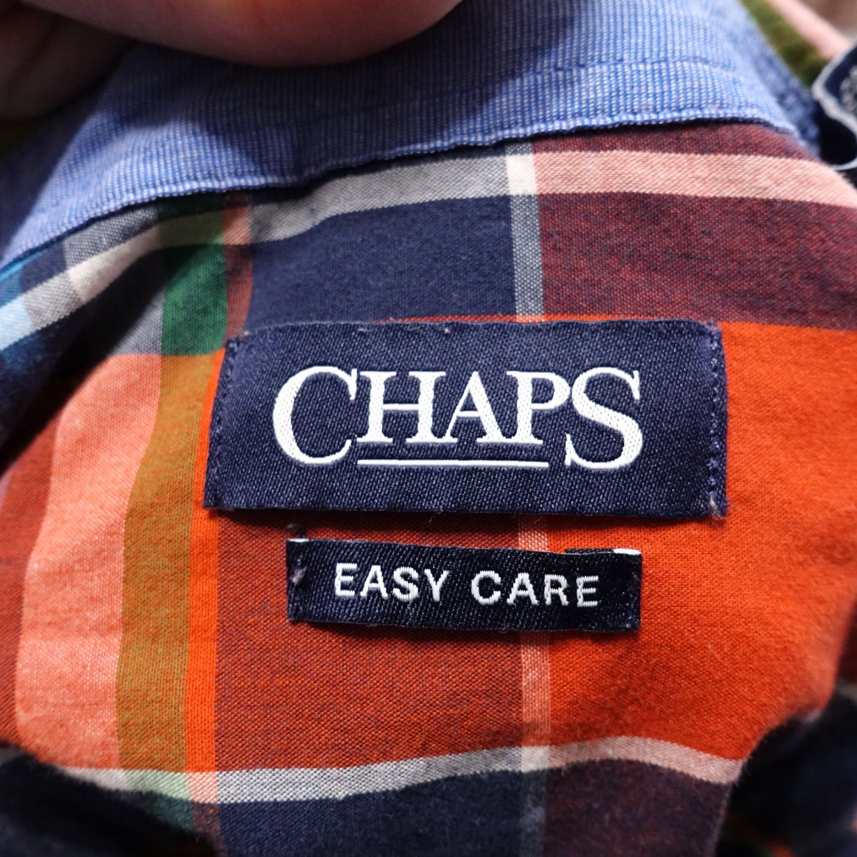 Chaps VINTAGE Chaps Men’s Long Sleeve Plaid Button-Up Shirt Regular Fit Cotton Fall Winter Womens Size US L / EU 52-54 / 3 - 6 Thumbnail