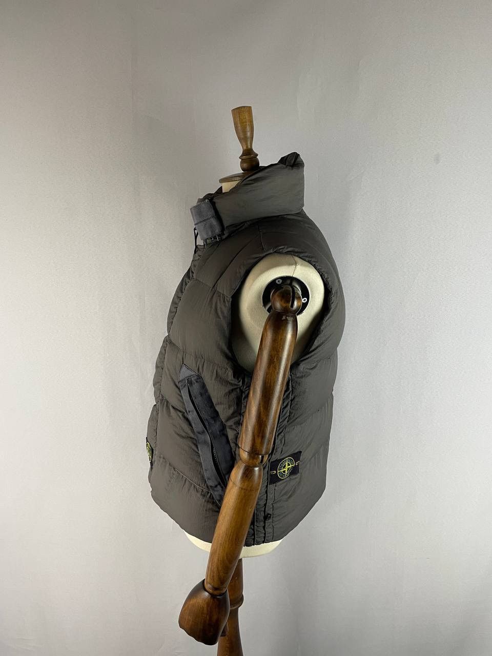 Stone Island Stone Island Down Vest Dark Grey Size US XL / EU 56 / 4 - 16 Thumbnail