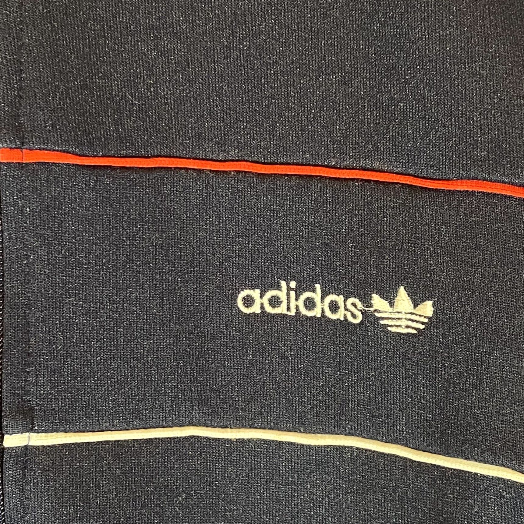 Adidas VINTAGE Adidas Jacket Track Blue Red Full Zip Mens Large L Pullover Activewear Size US L / EU 52-54 / 3 - 3 Thumbnail