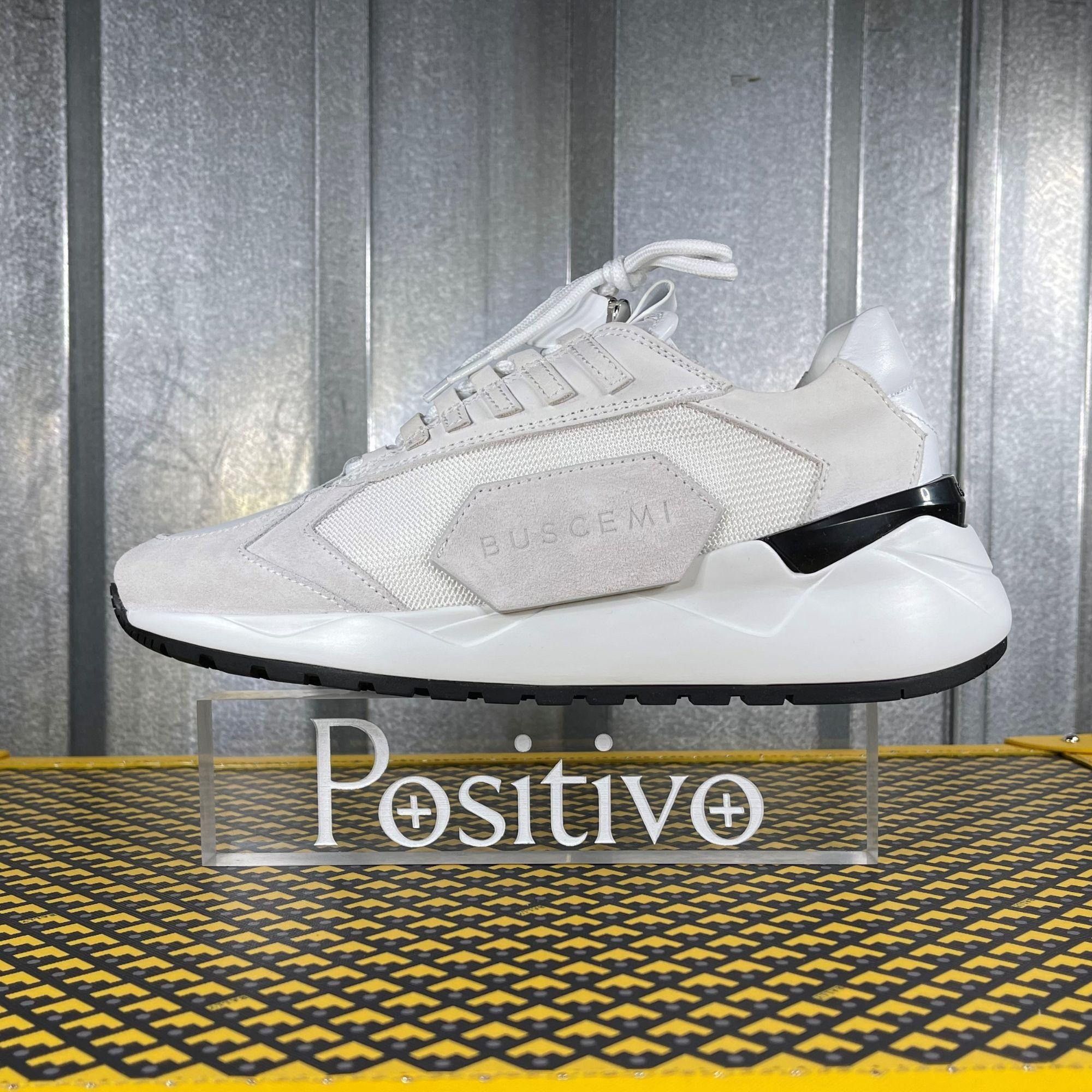 Buscemi Buscemi Run 2 White Suede Sneakers US 9 EU 39 Size US 9 / IT 39 - 1 Thumbnail