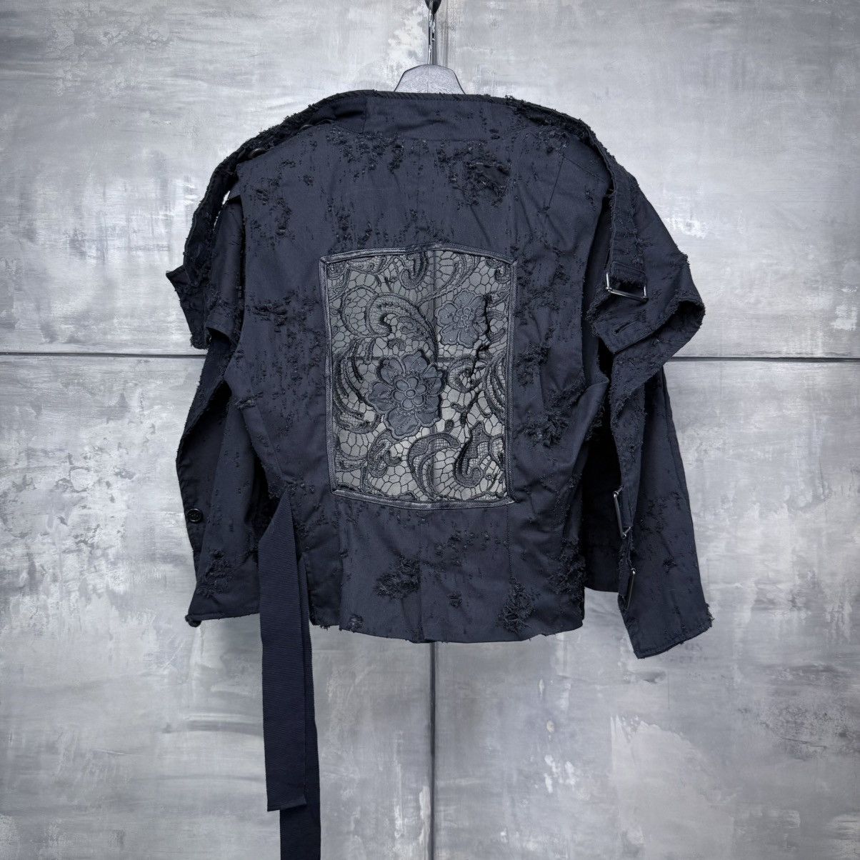 Ann Demeulemeester Distressed vest with straps and lace back S-M Size M / US 6-8 / IT 42-44 - 5 Thumbnail