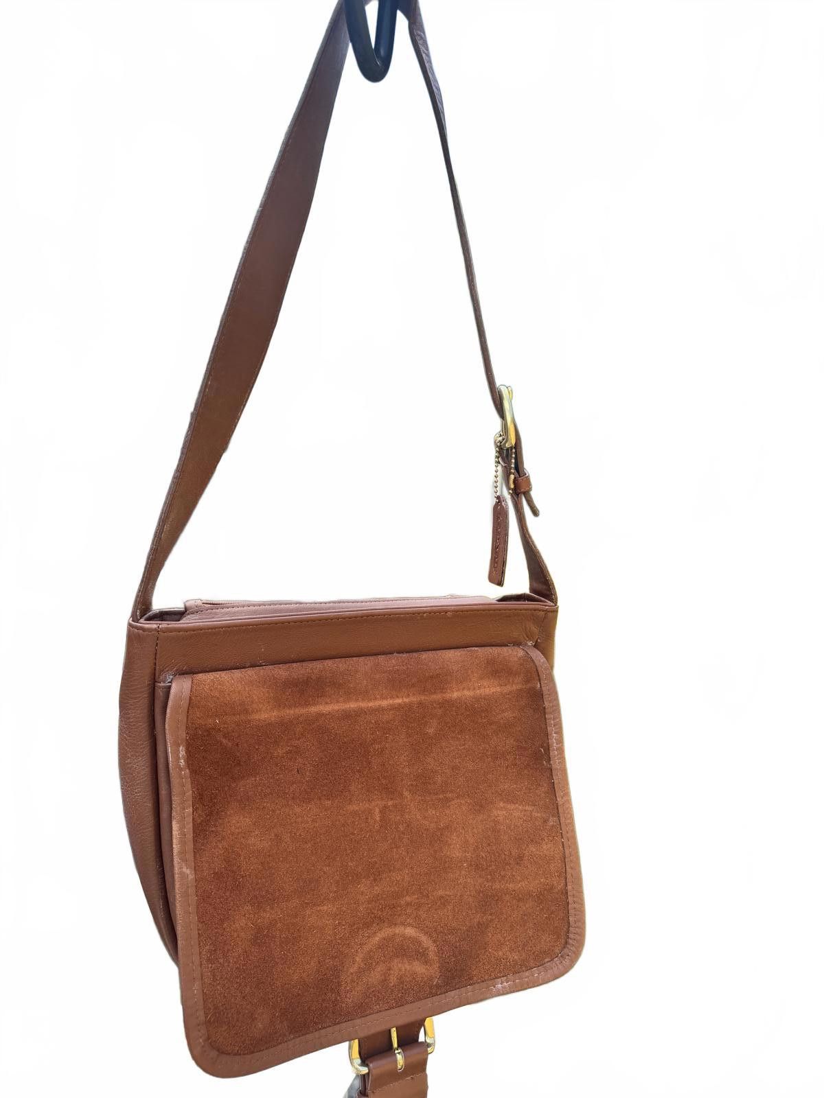 Coach Vintage 90's Coach Brown Leather Women's Shoulder Bag Size ONE SIZE - 2 Thumbnail